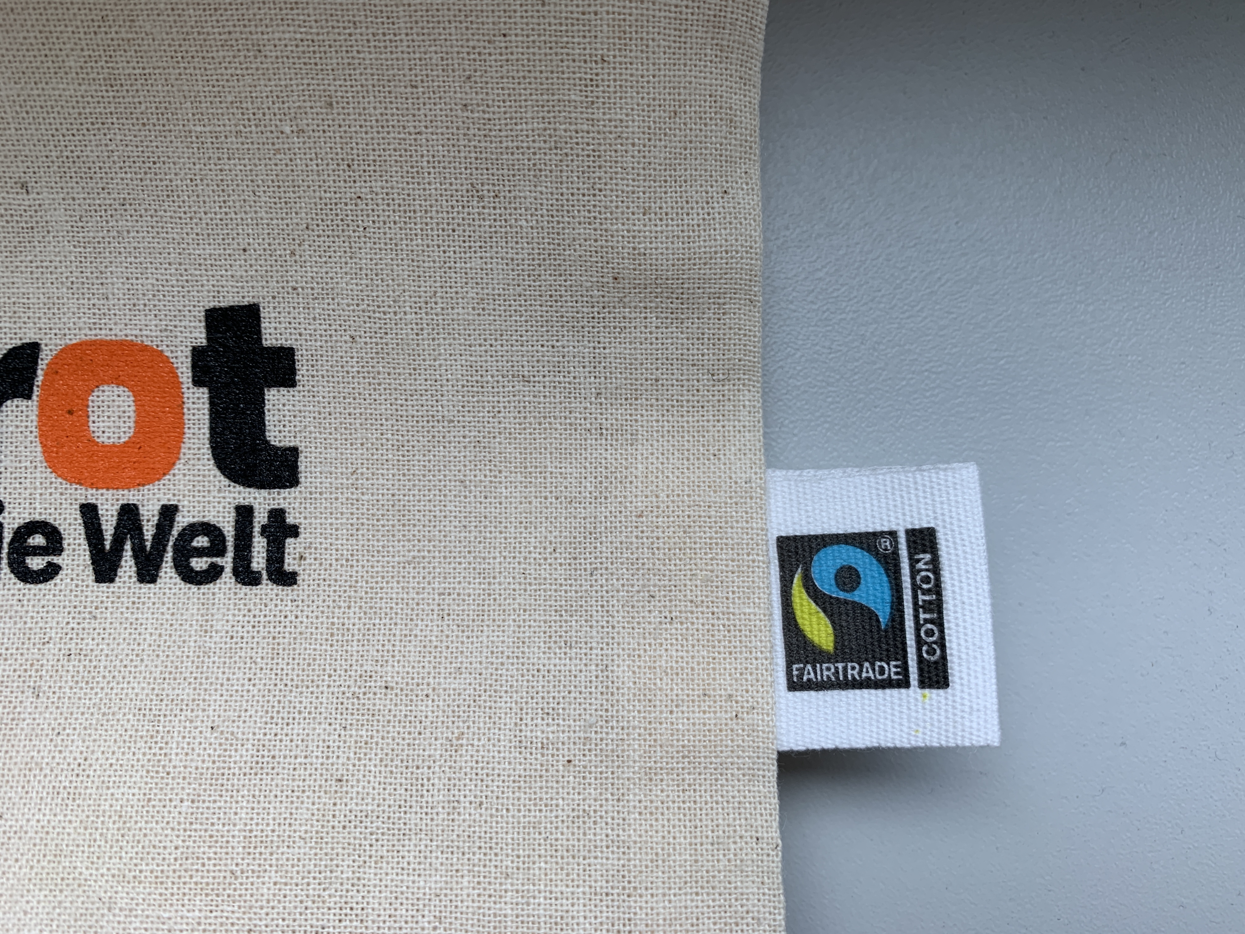 Brotbeutel „Heute die Welt verändern“