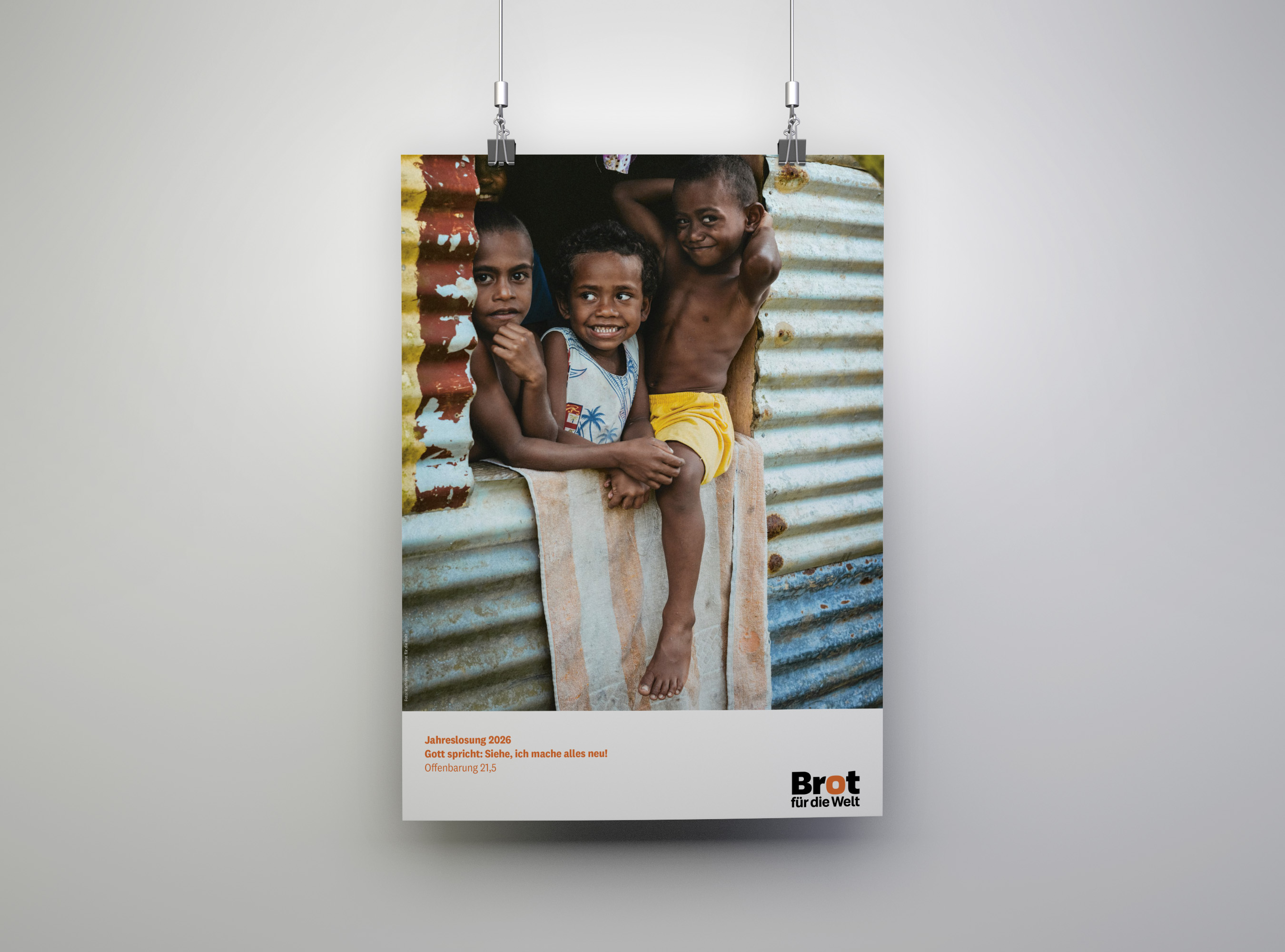 Plakat Jahreslosung 2026 DIN A3