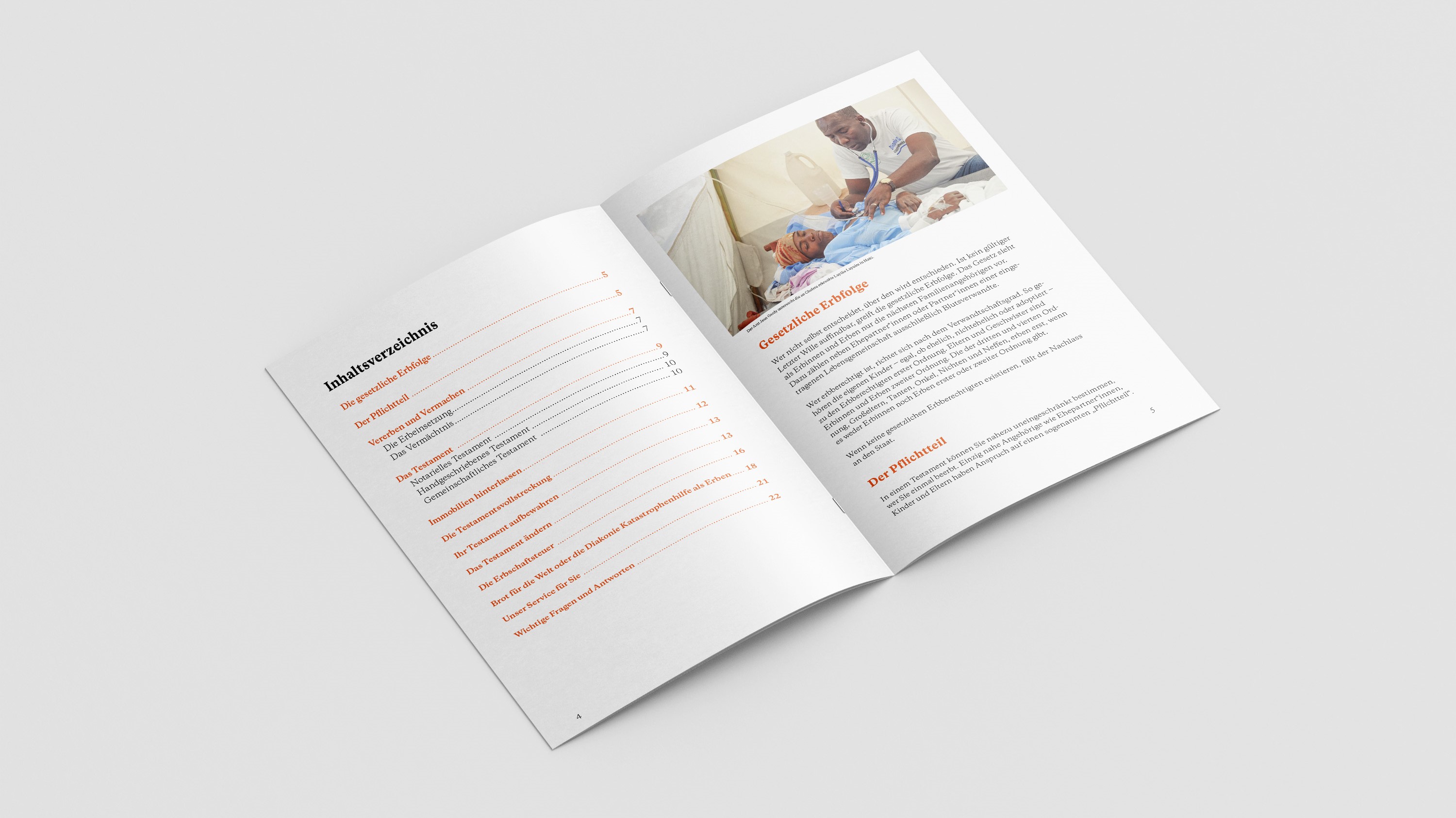 Schenken Sie Hoffnung auf morgen - Ratgeber für Ihr Testament (für Personen ohne Kinder)