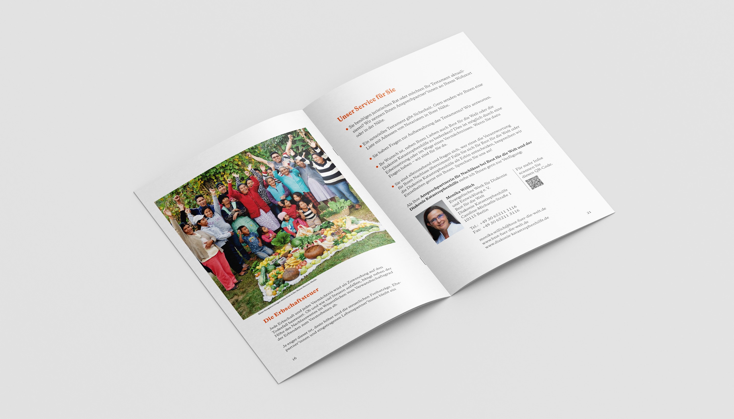 Schenken Sie Hoffnung auf morgen - Ratgeber für Ihr Testament (für Personen ohne Kinder)