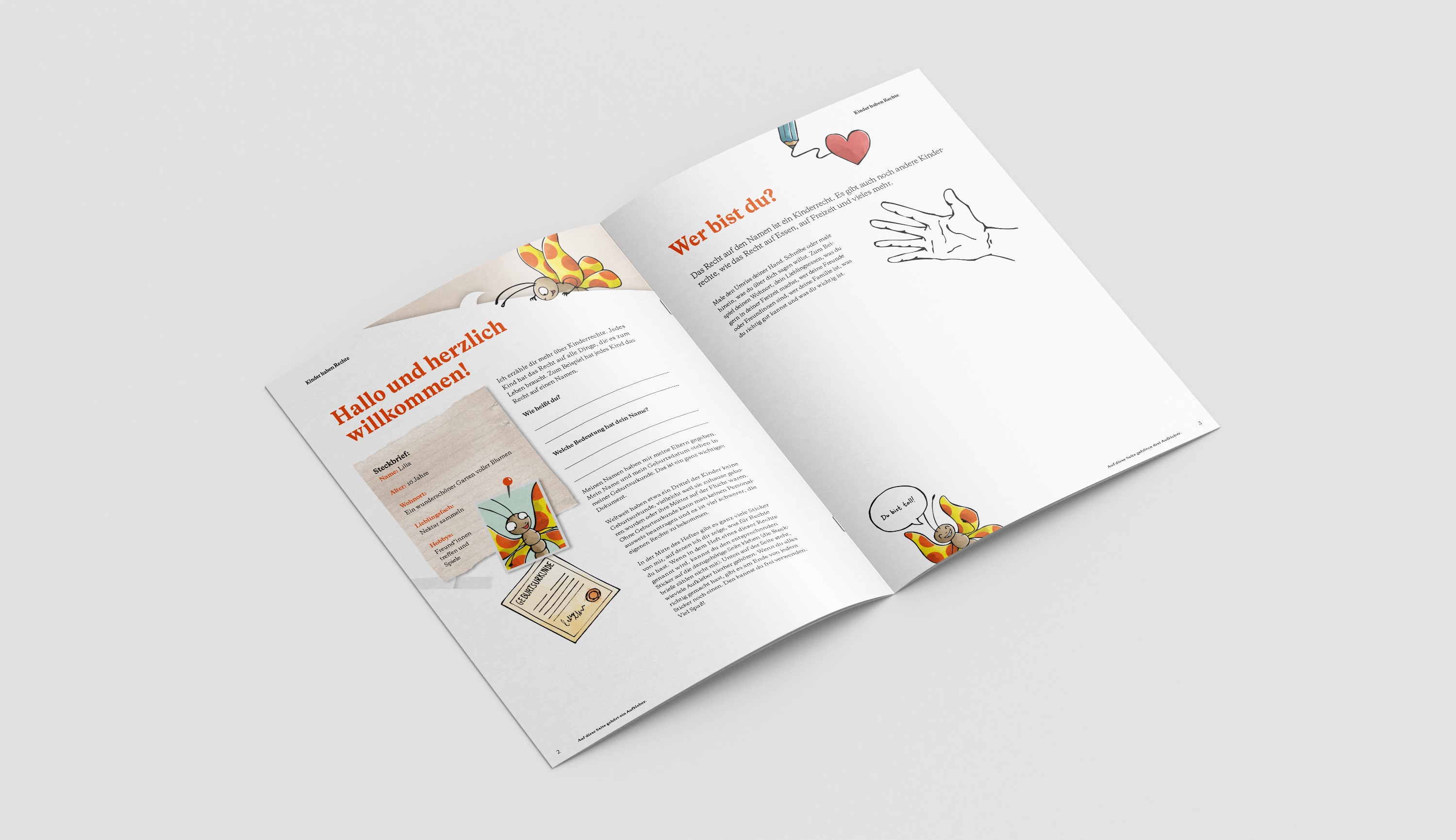 Bildungsmaterial Kinder haben Rechte