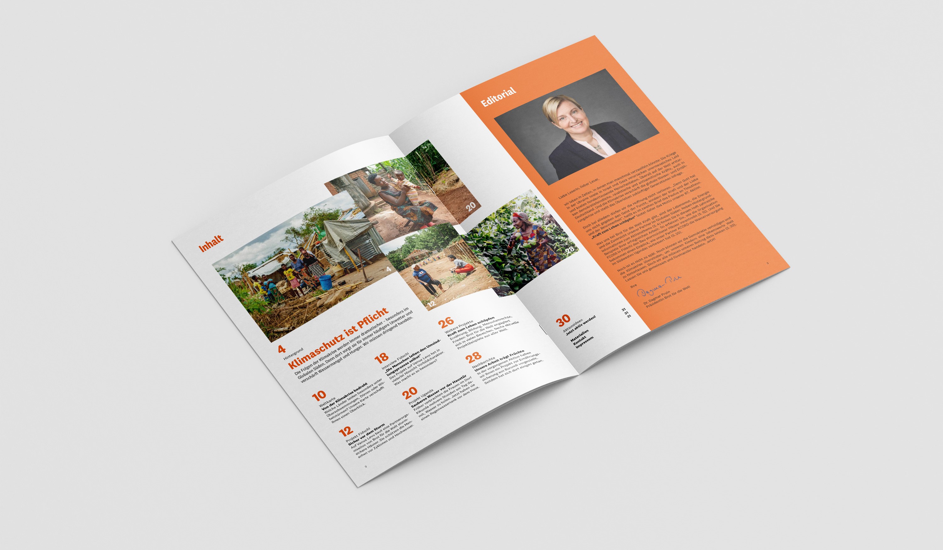 Heft Projekte und Positionen „Kraft zum Leben schöpfen“ zur 67. Aktion (DIN A4)