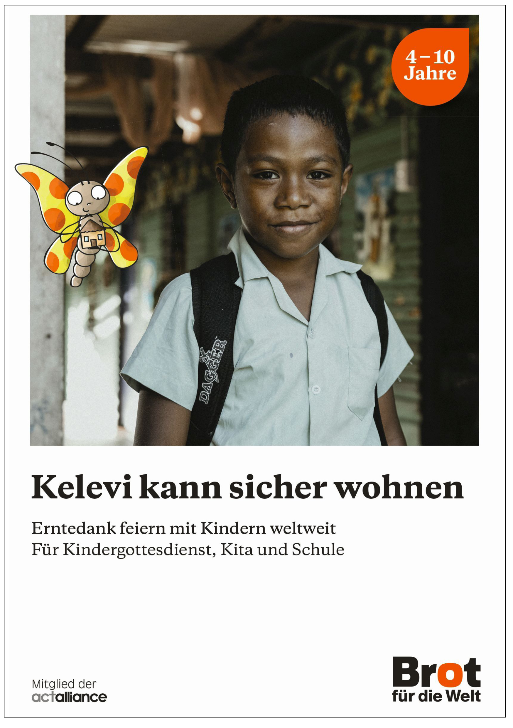 Faltblatt „Kelevi kann sicher wohnen“