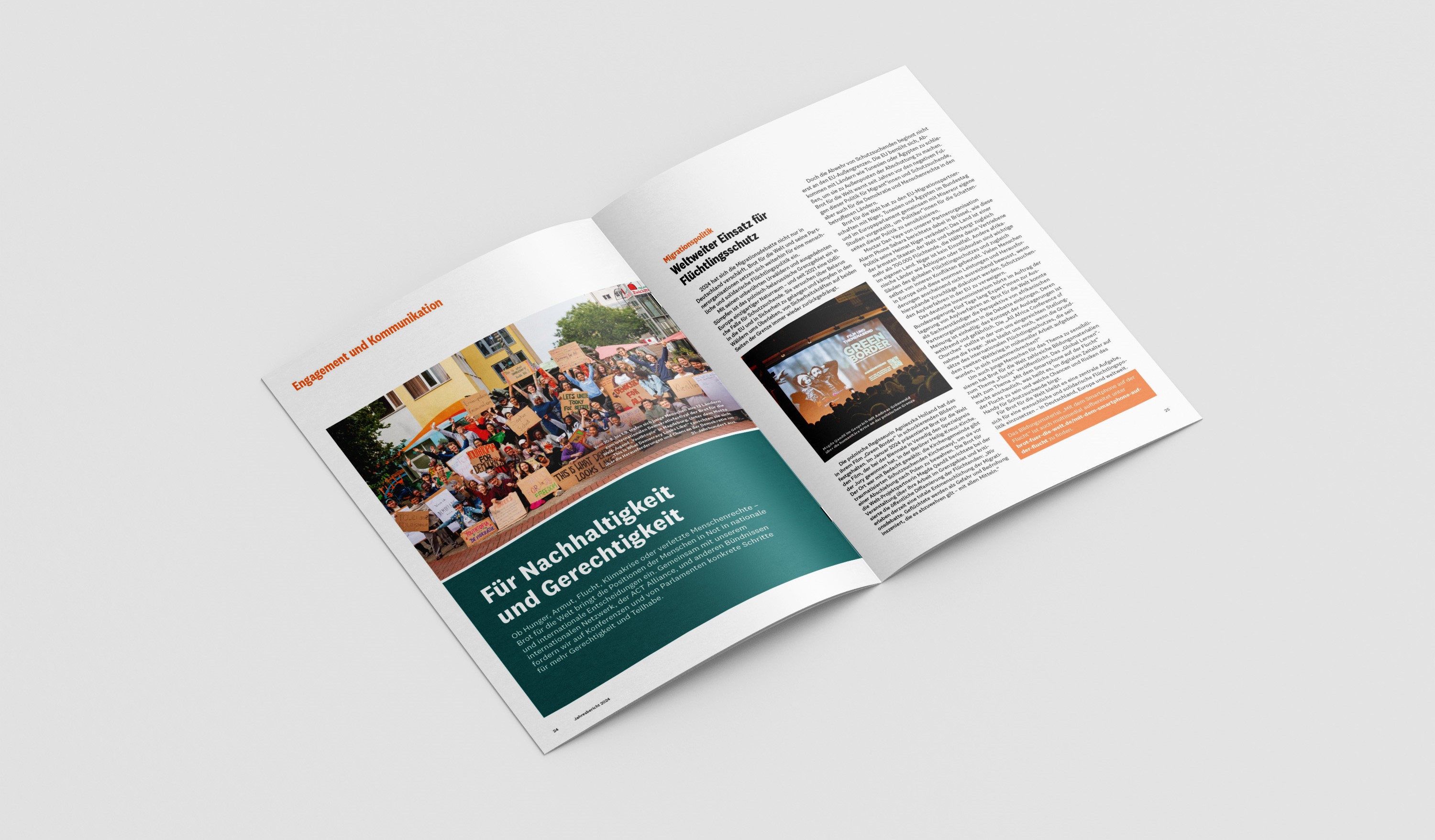 Jahresbericht Brot für die Welt 2024