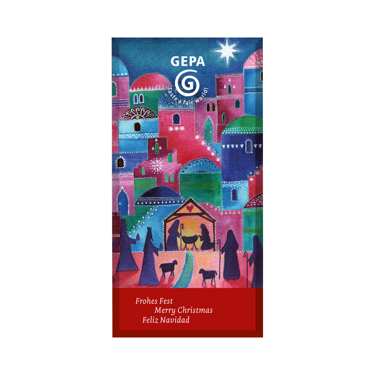 Bio-Weihnachtsschokolade 2026 (100 g)