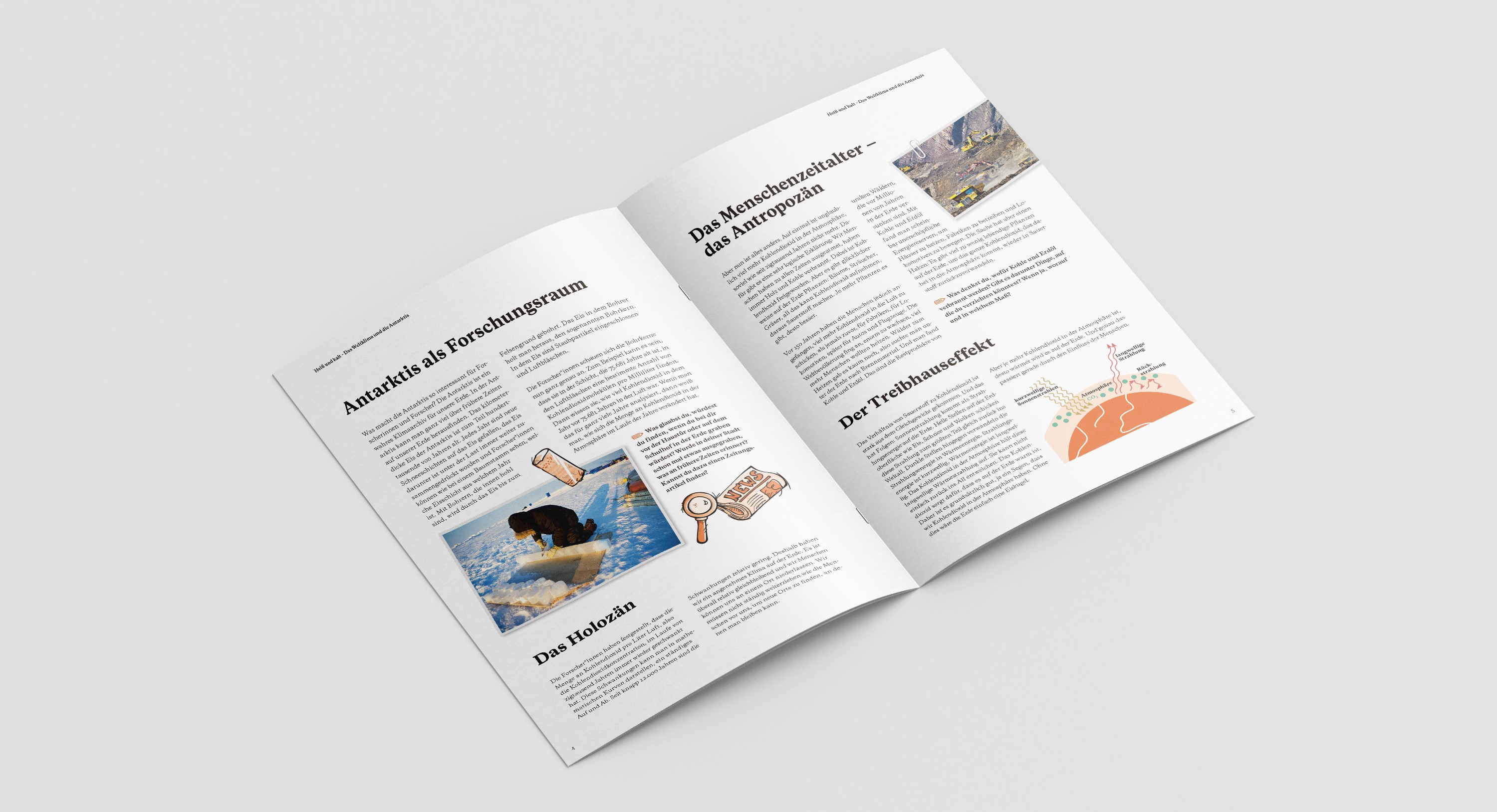 Bildungsmaterial: Heiß und kalt – das Weltklima und die Antarktis