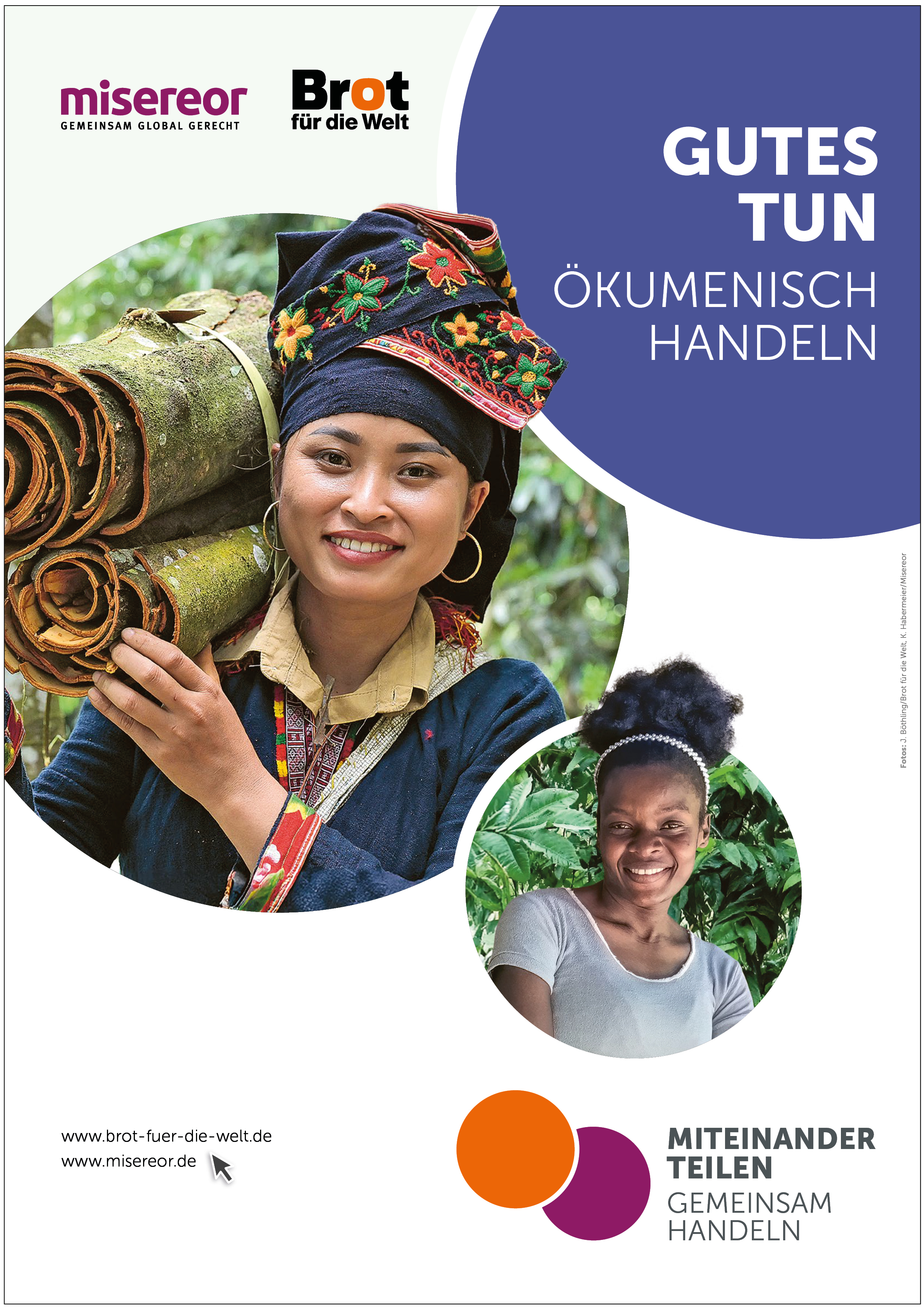 Plakat Miteinander Teilen 2025