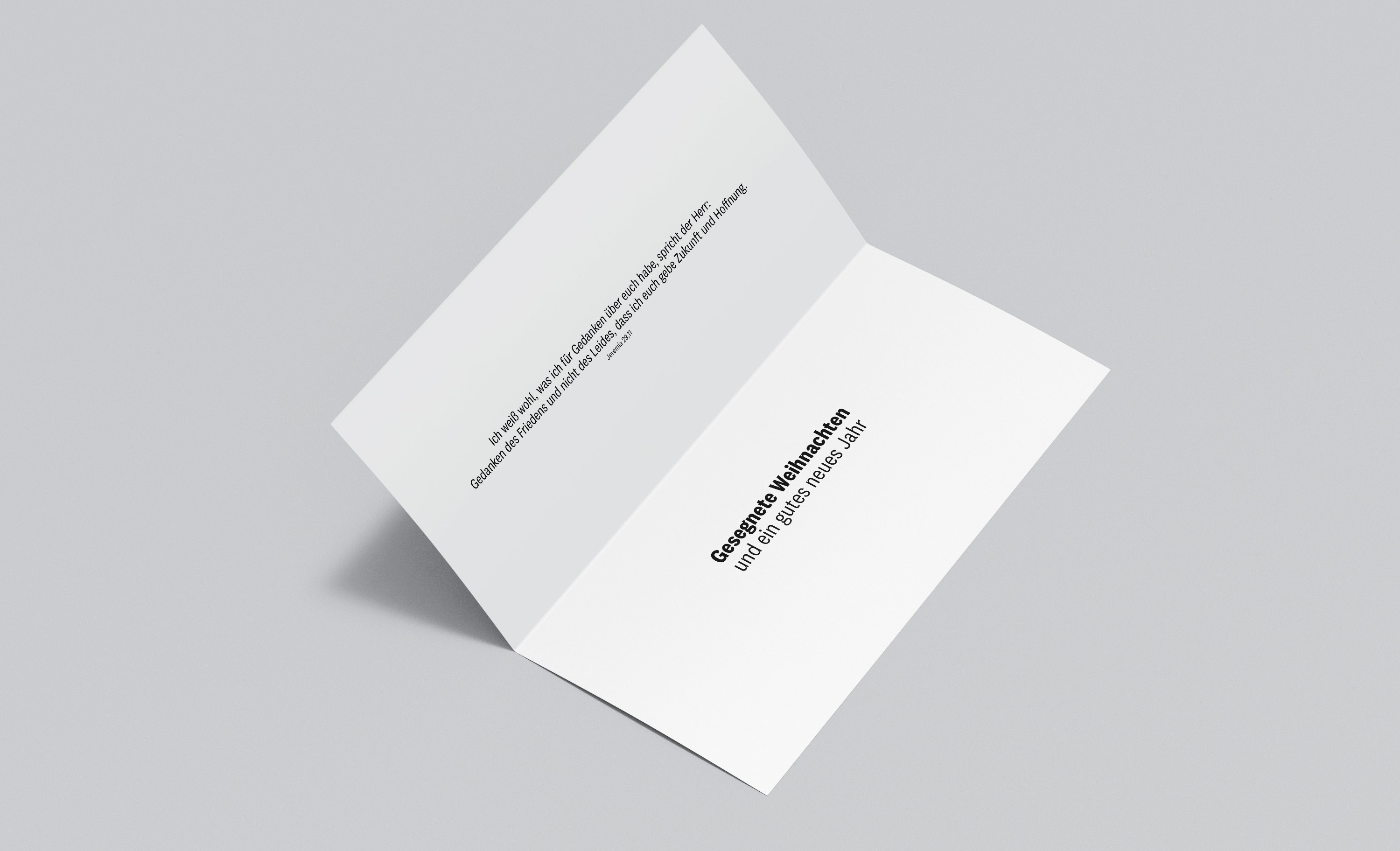 5er Set Weihnachtskarten 2026