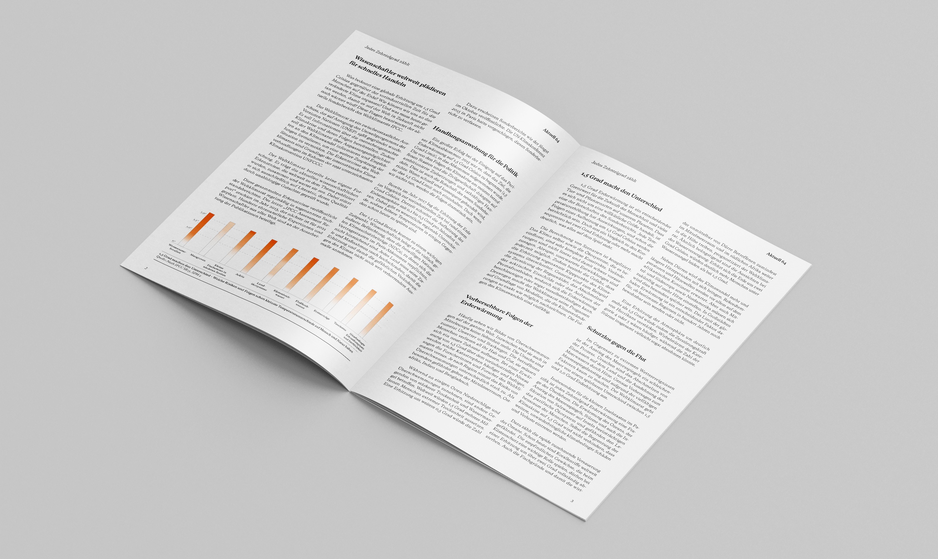 Aktuell 64: Jedes Zehntelgrad zählt
