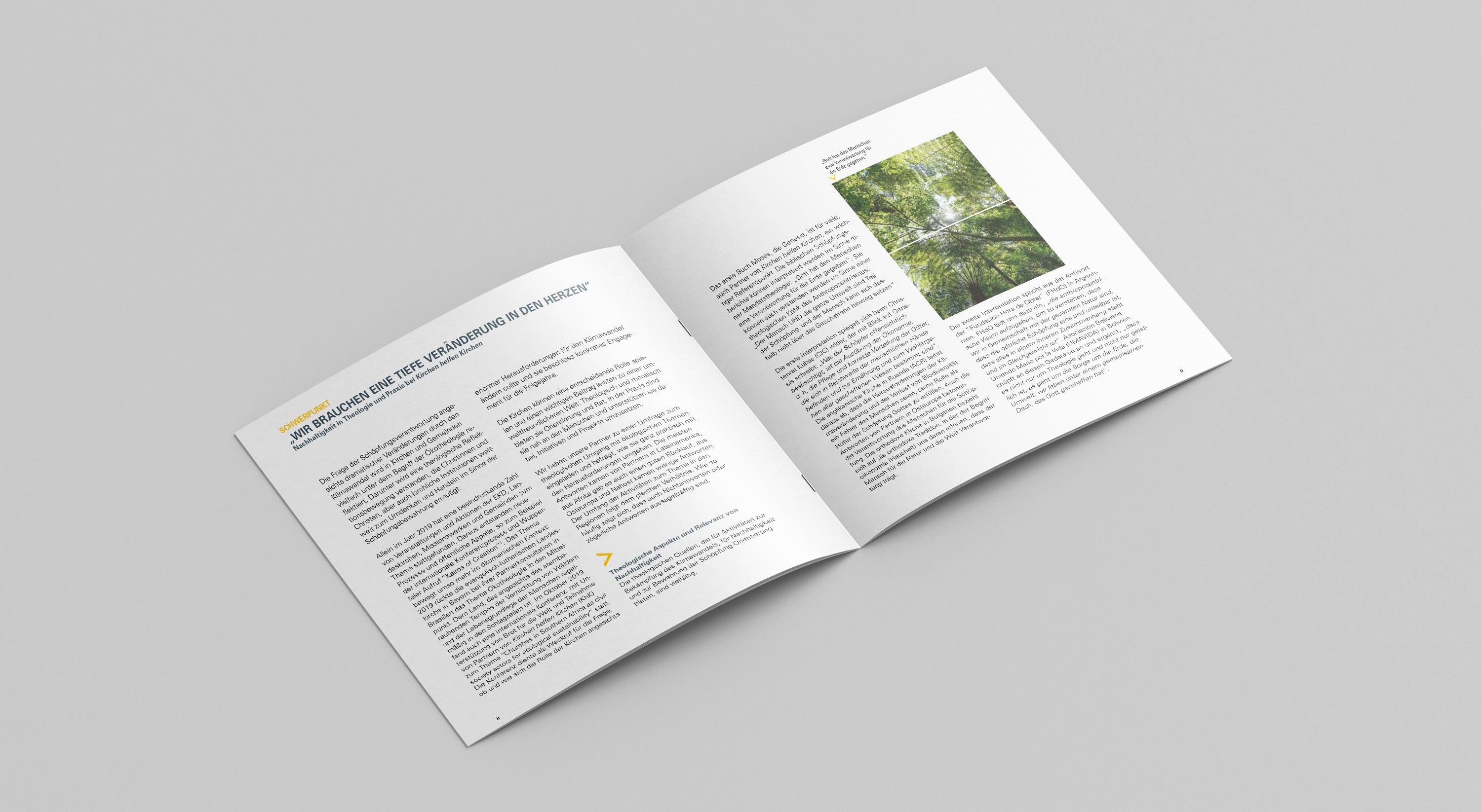 Broschüre: Kirchen helfen Kirchen