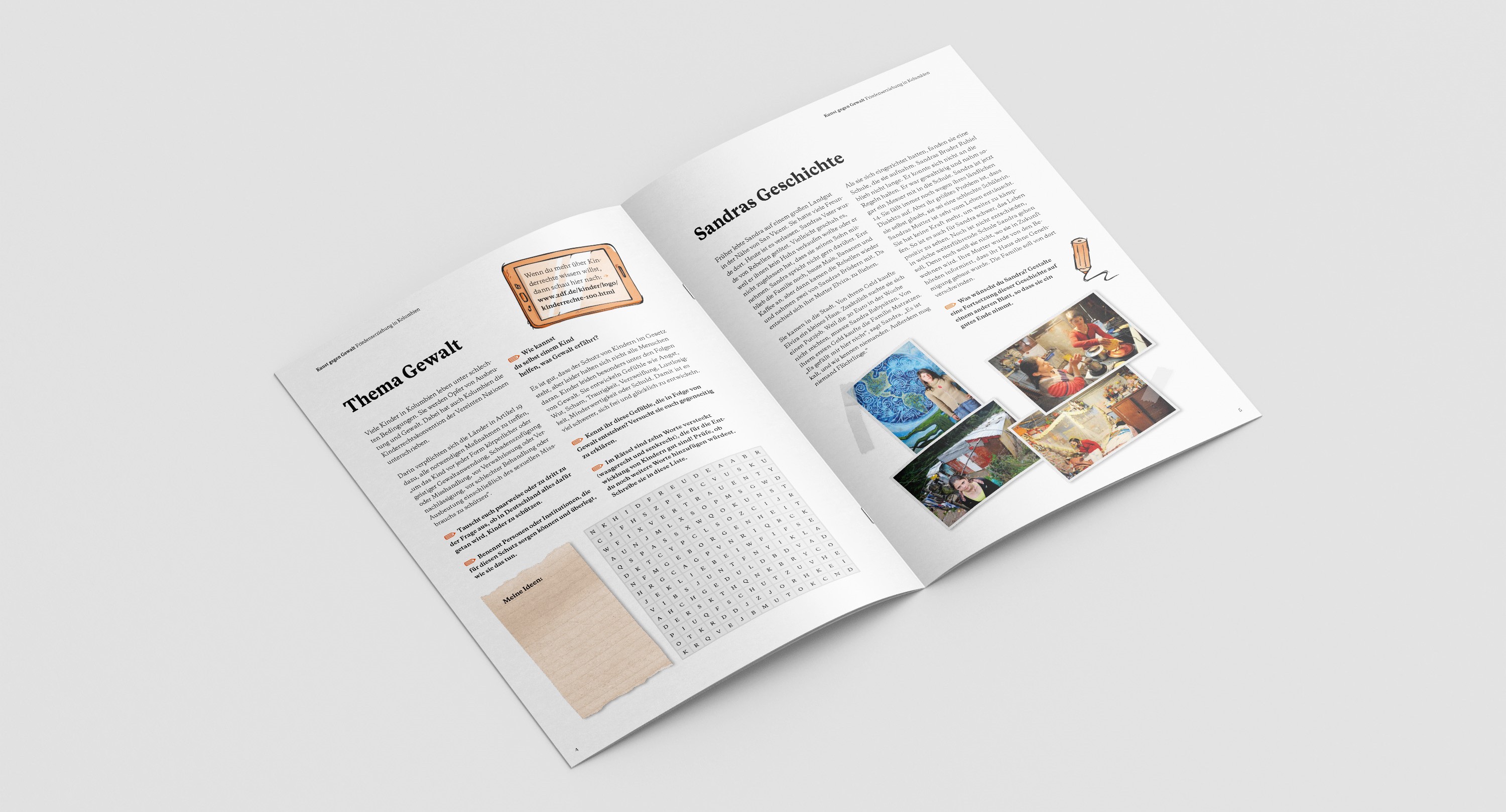 Bildungsmaterial zum Thema Gewalt in Kolumbien