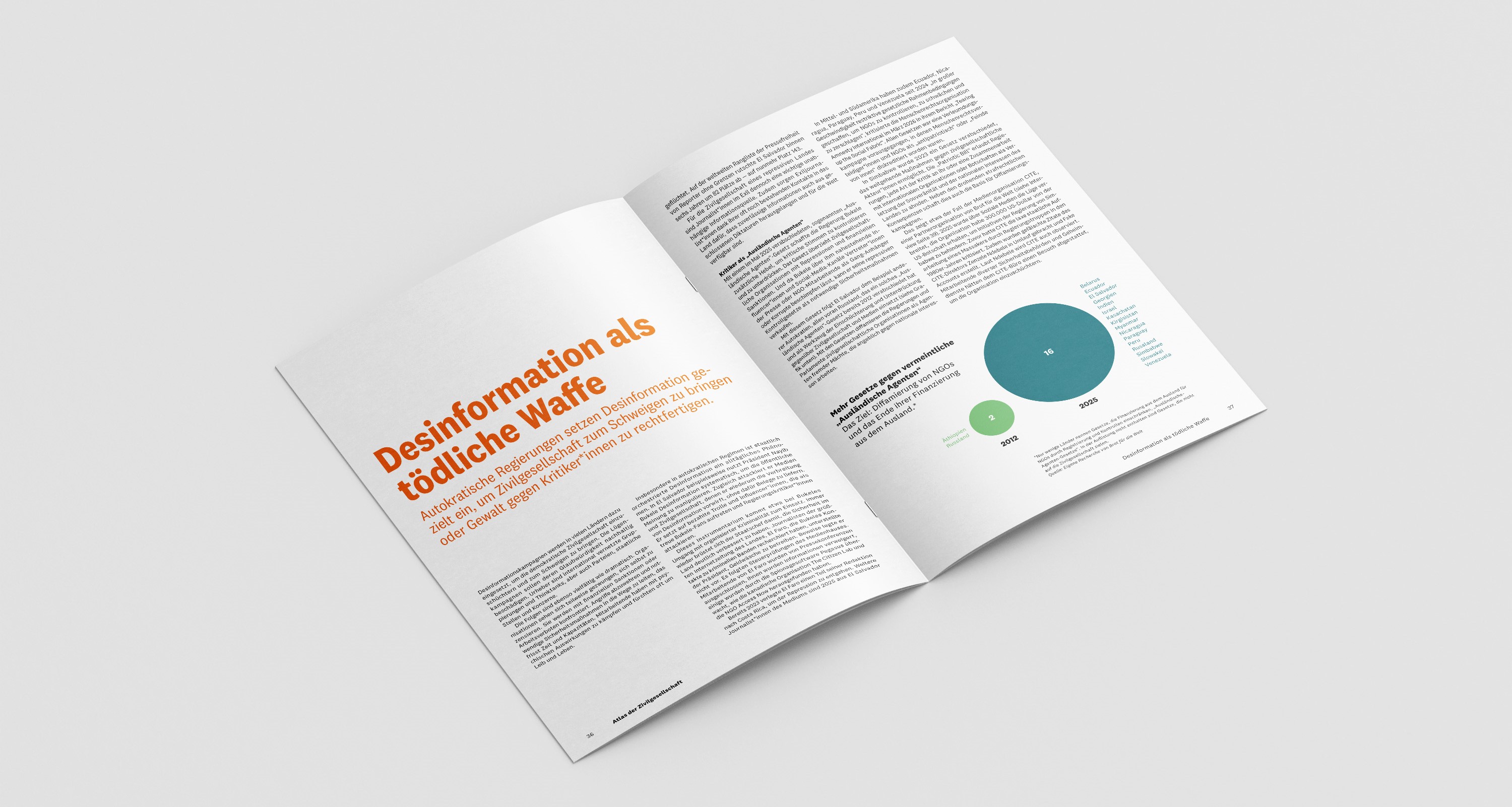 Atlas der Zivilgesellschaft 2026 Schwerpunkt Desinformation
