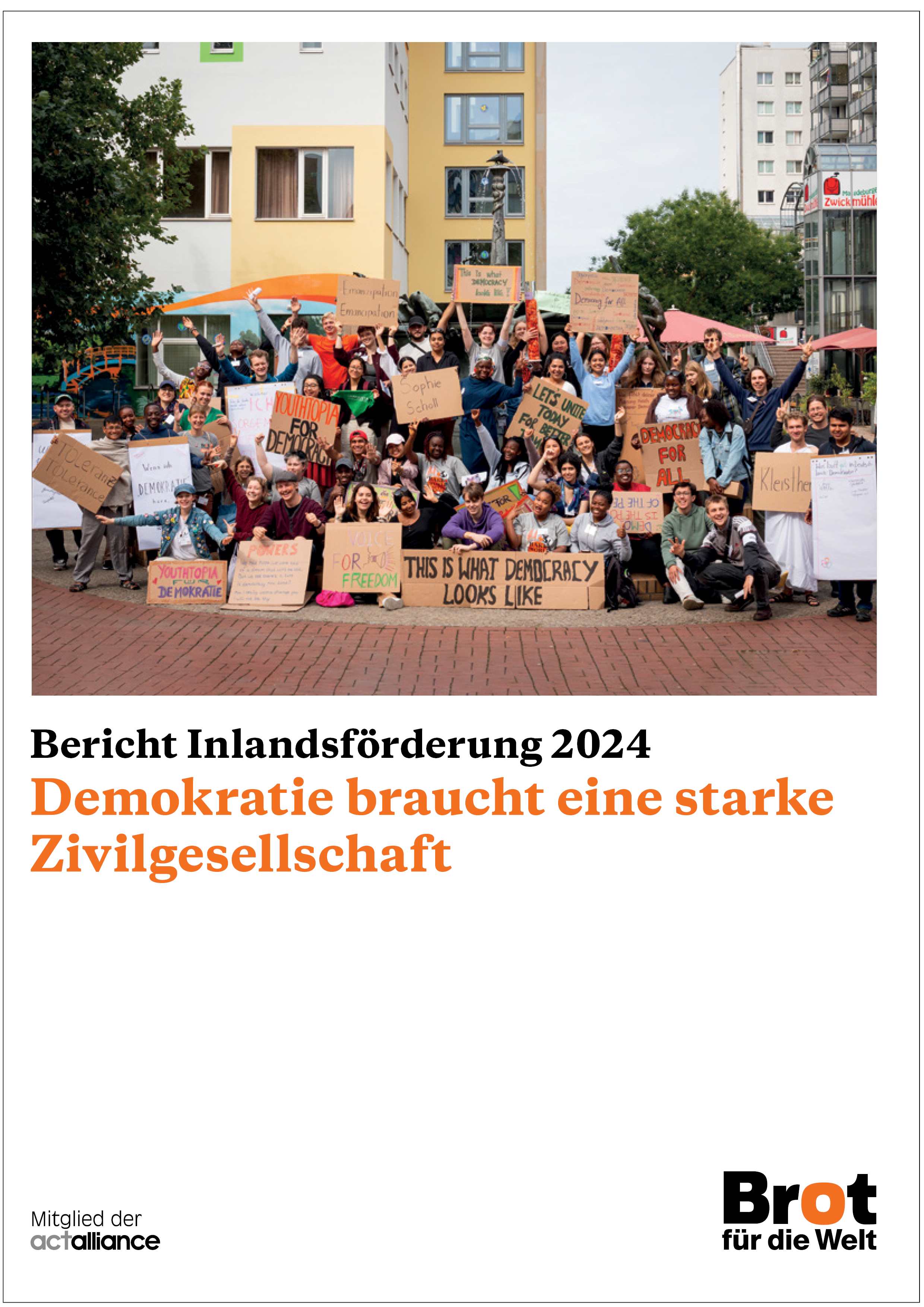 Förderbericht Inlandsförderung 2024