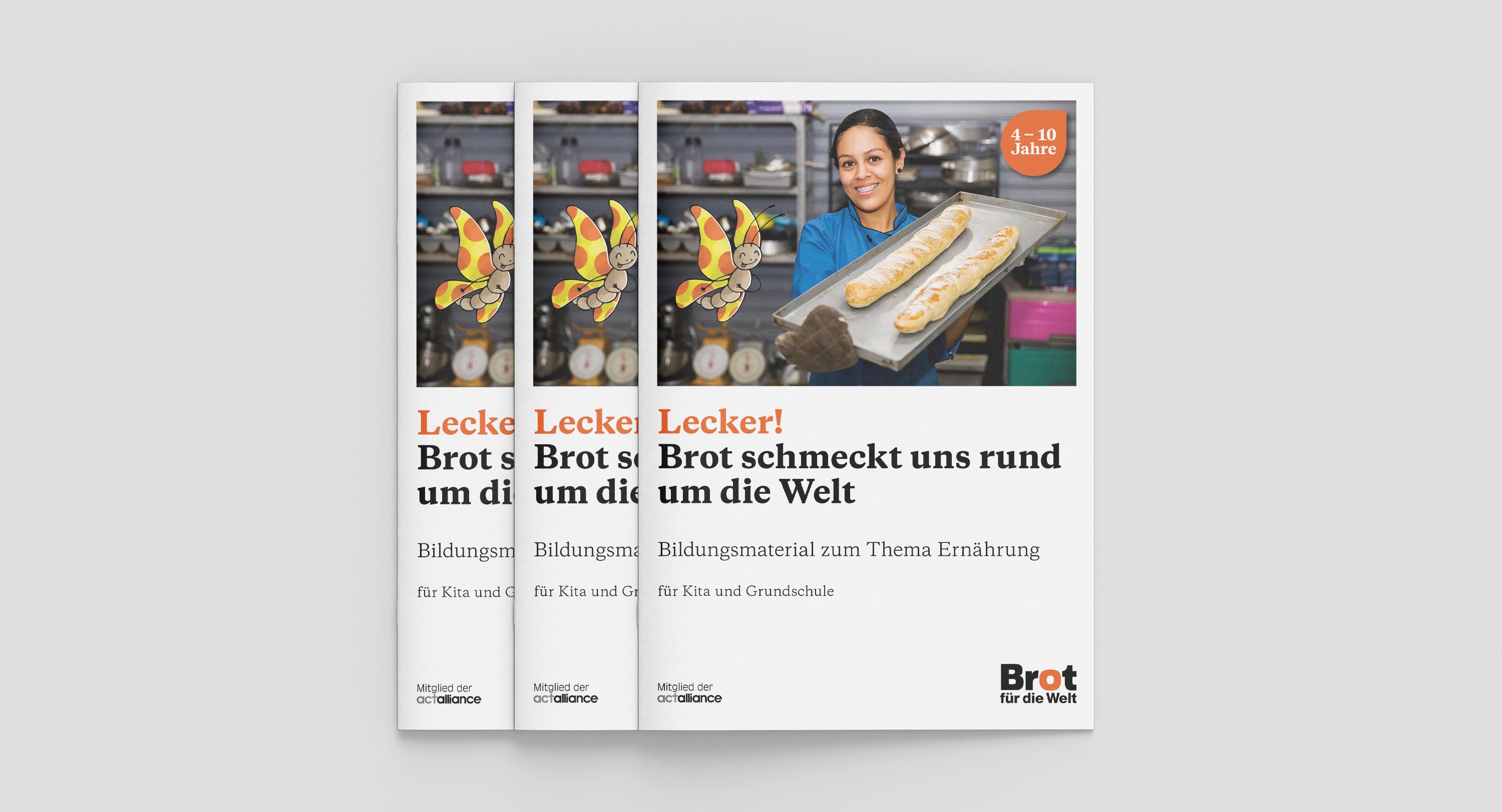 Bildungsmaterial für Kita und Grundschule zum Thema Ernährung: Lecker! Brot schmeckt uns rund um die Welt