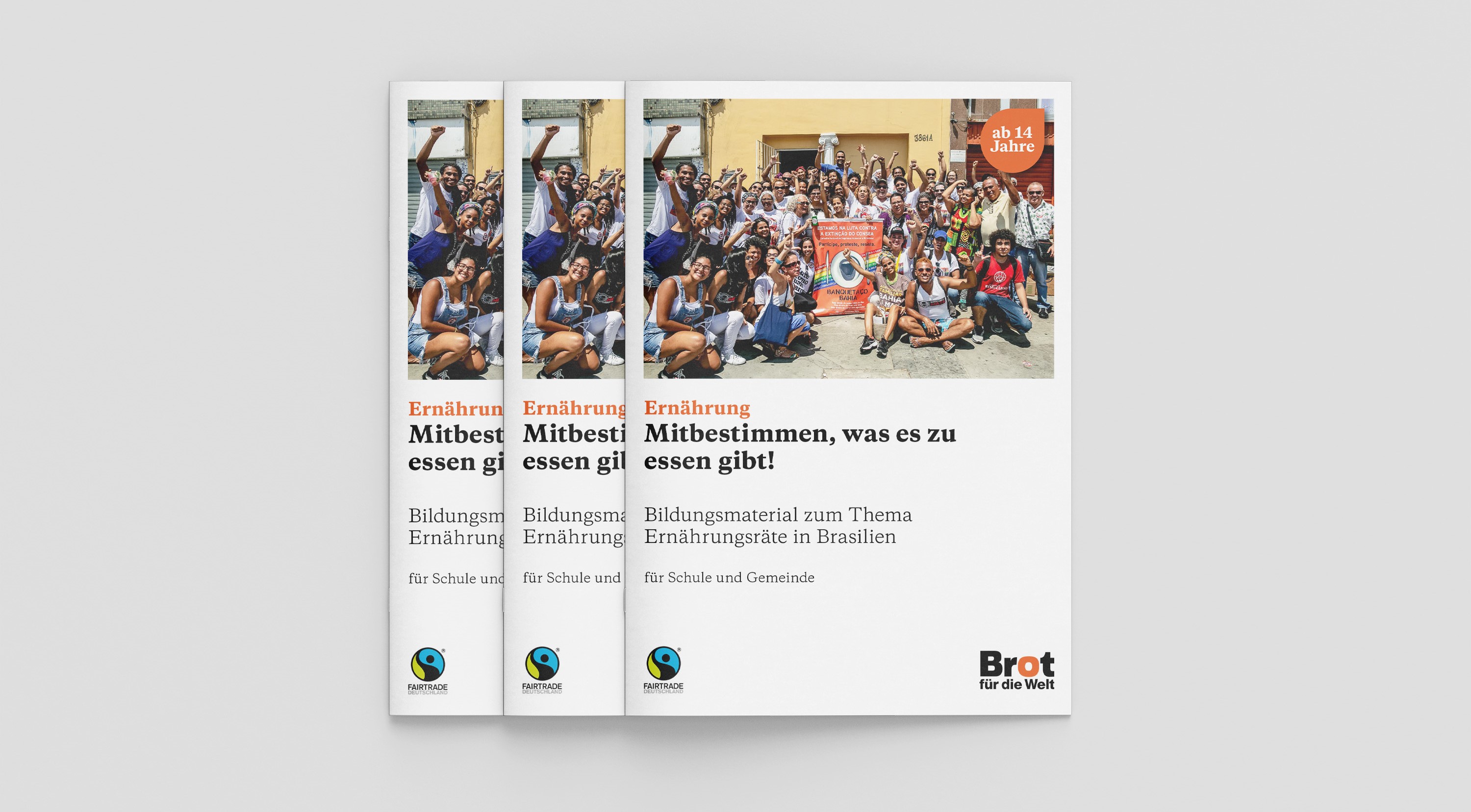 Bildungsmaterial Brasilien zur Weltkarte Ernährung