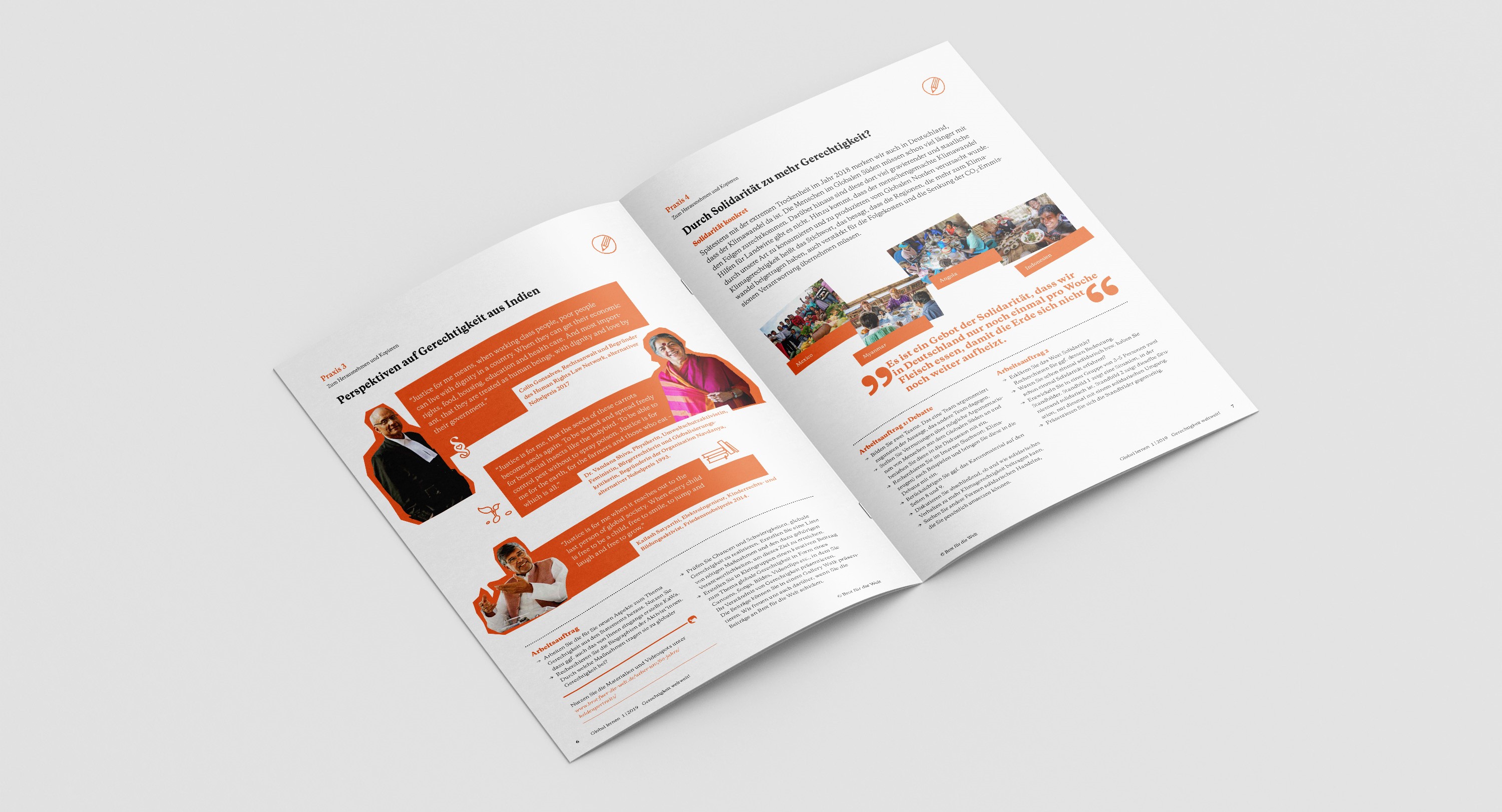 Global lernen: Gerechtigkeit weltweit!