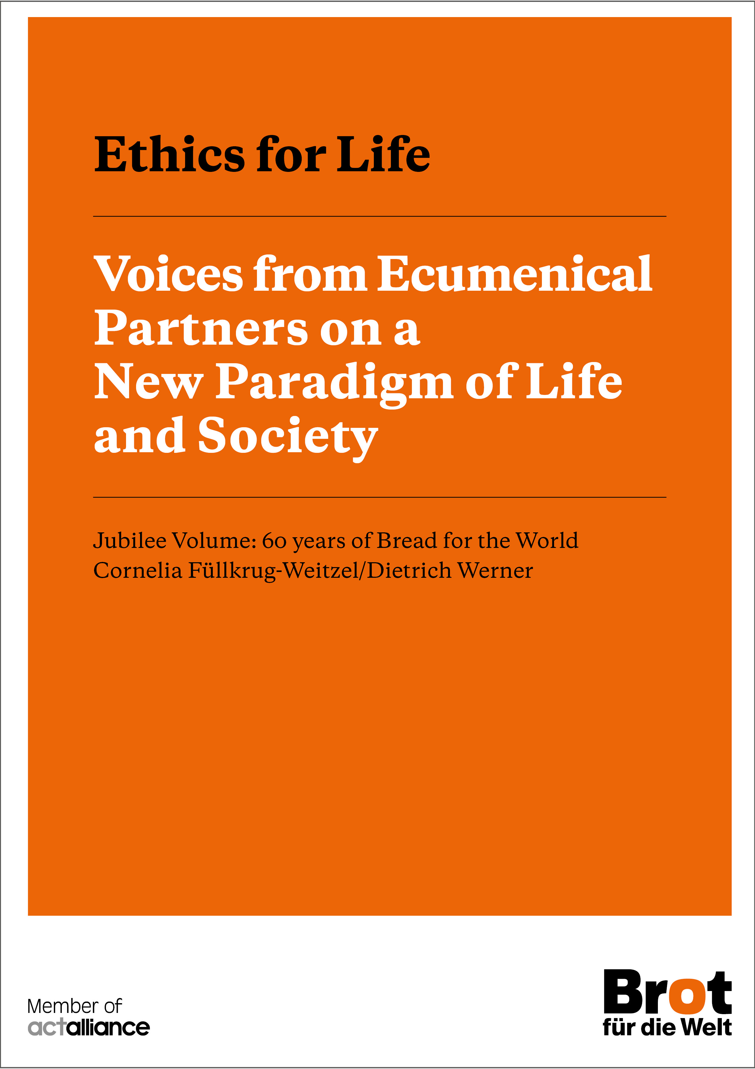 Buch: Ethics for Life