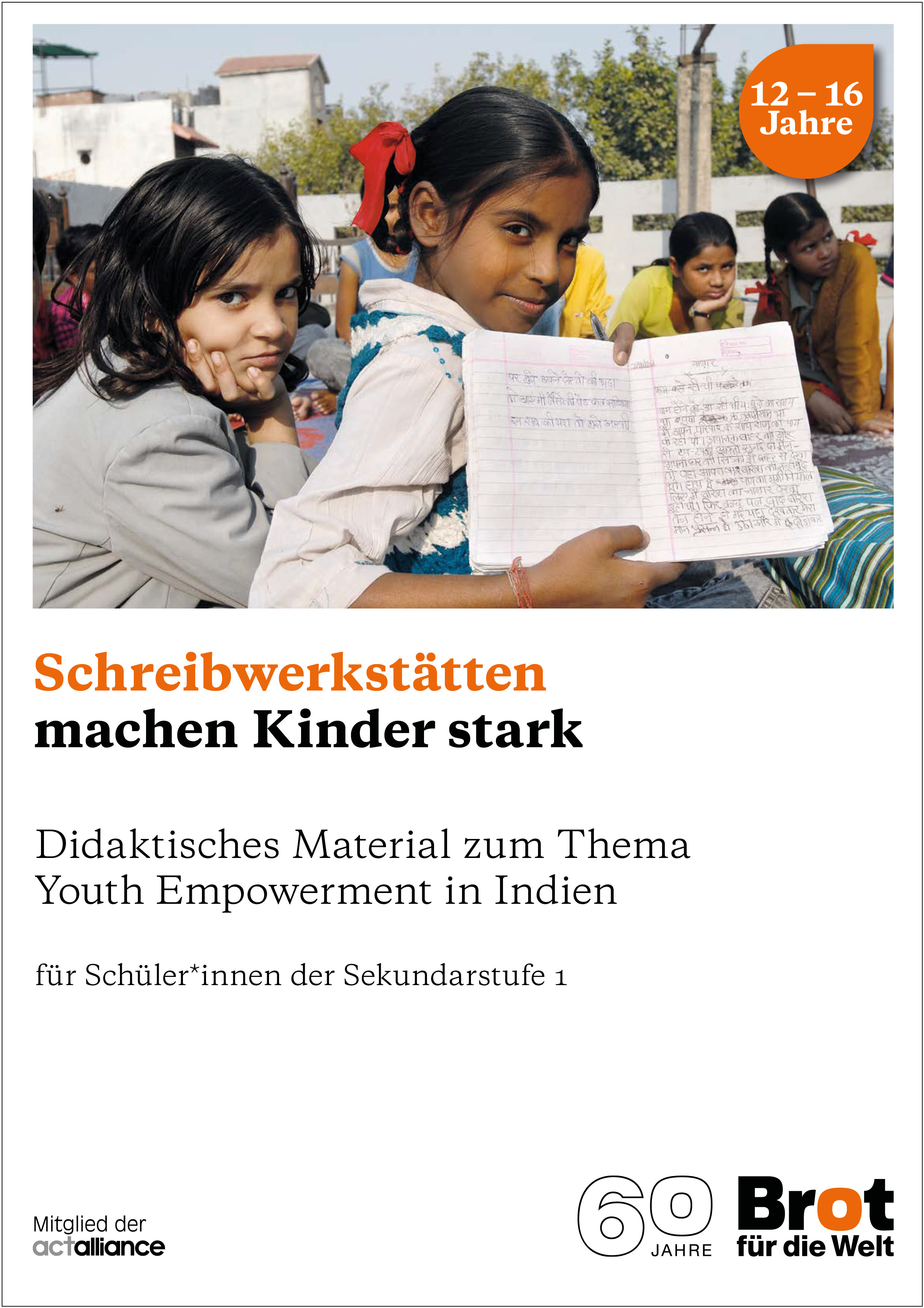 Bildungsmaterial zu Kinderrechten und Youth Empowerment in Indien