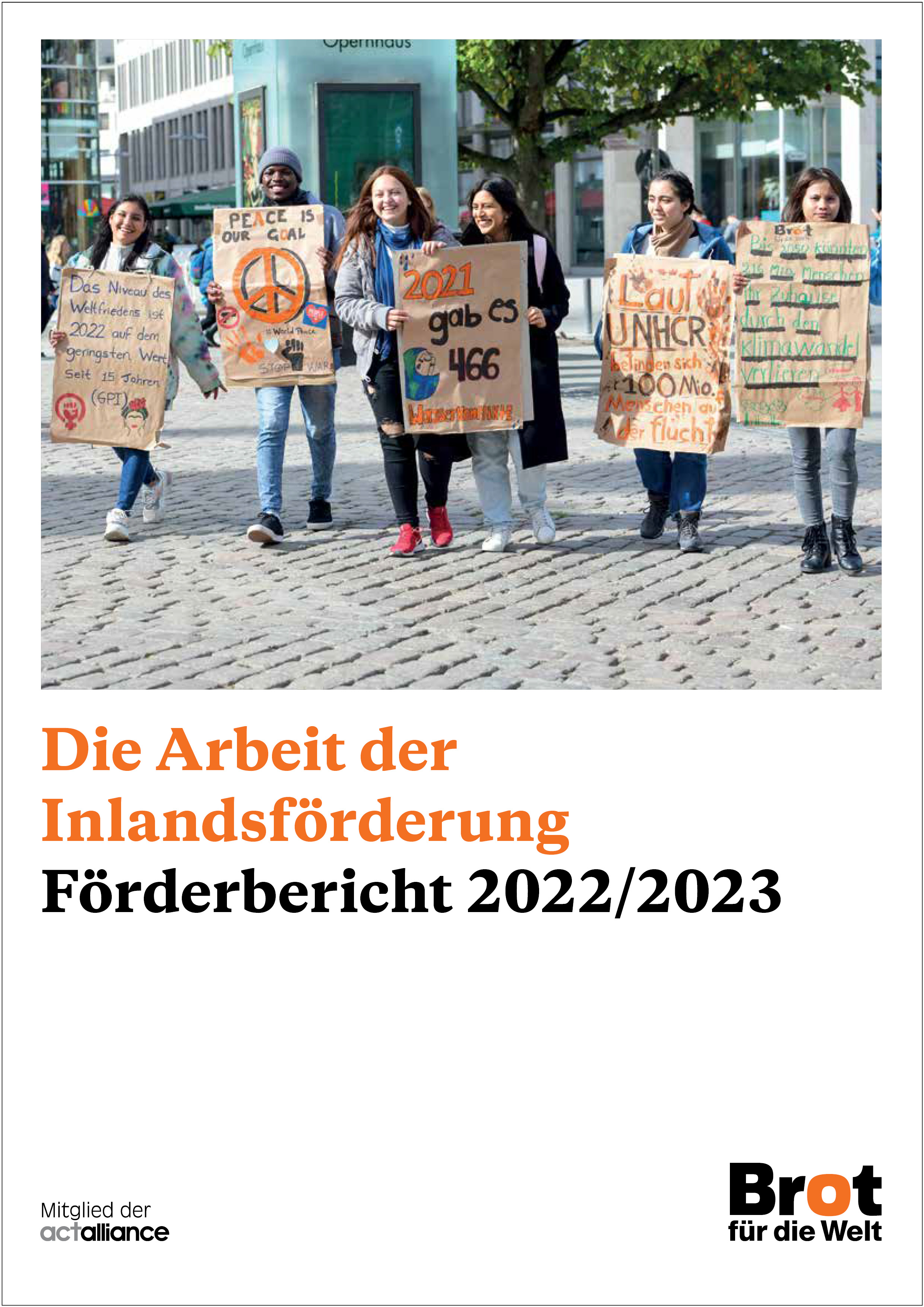 Förderbericht Inlandsförderung 2022-2023