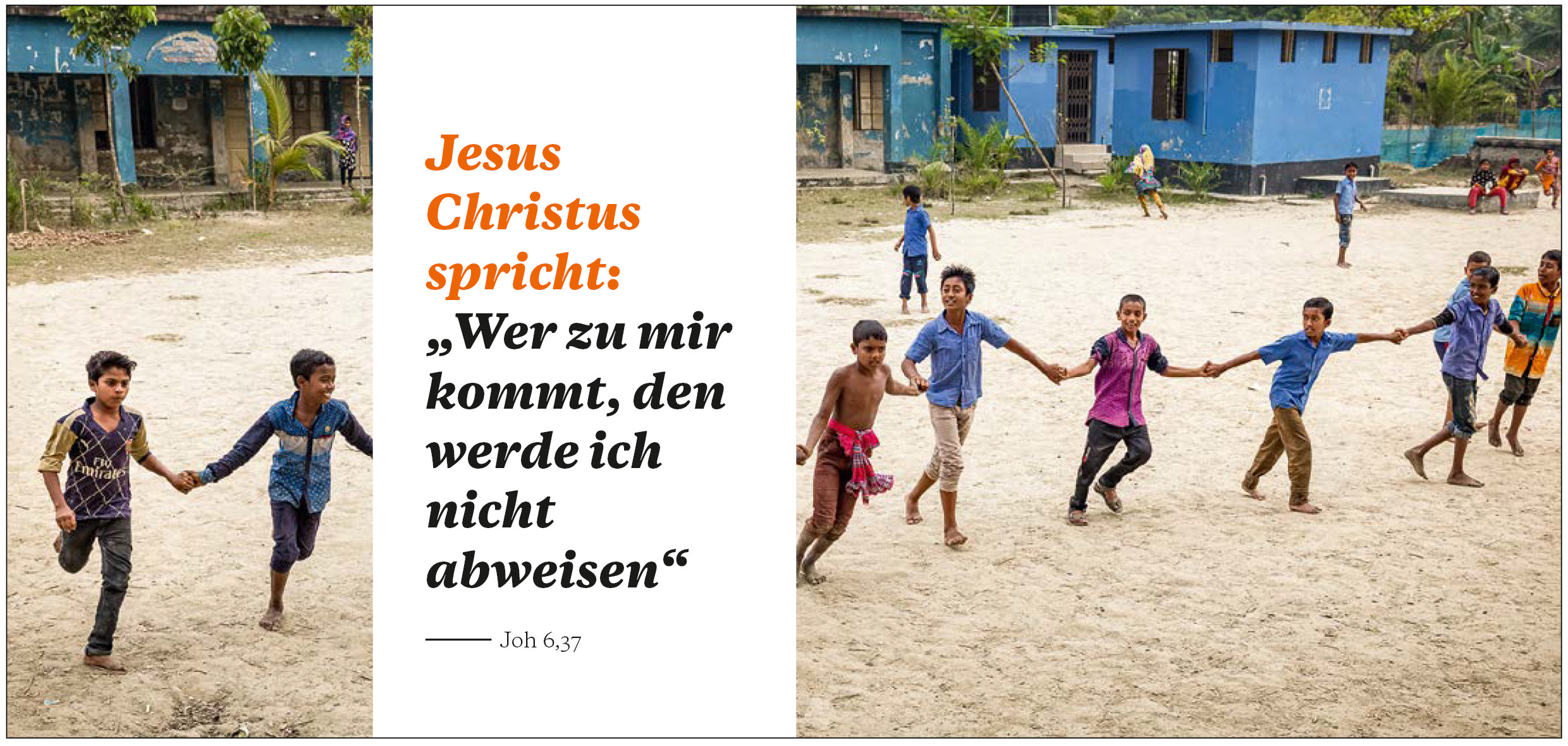 Jahreslosungskarte asymmetrisch 2022