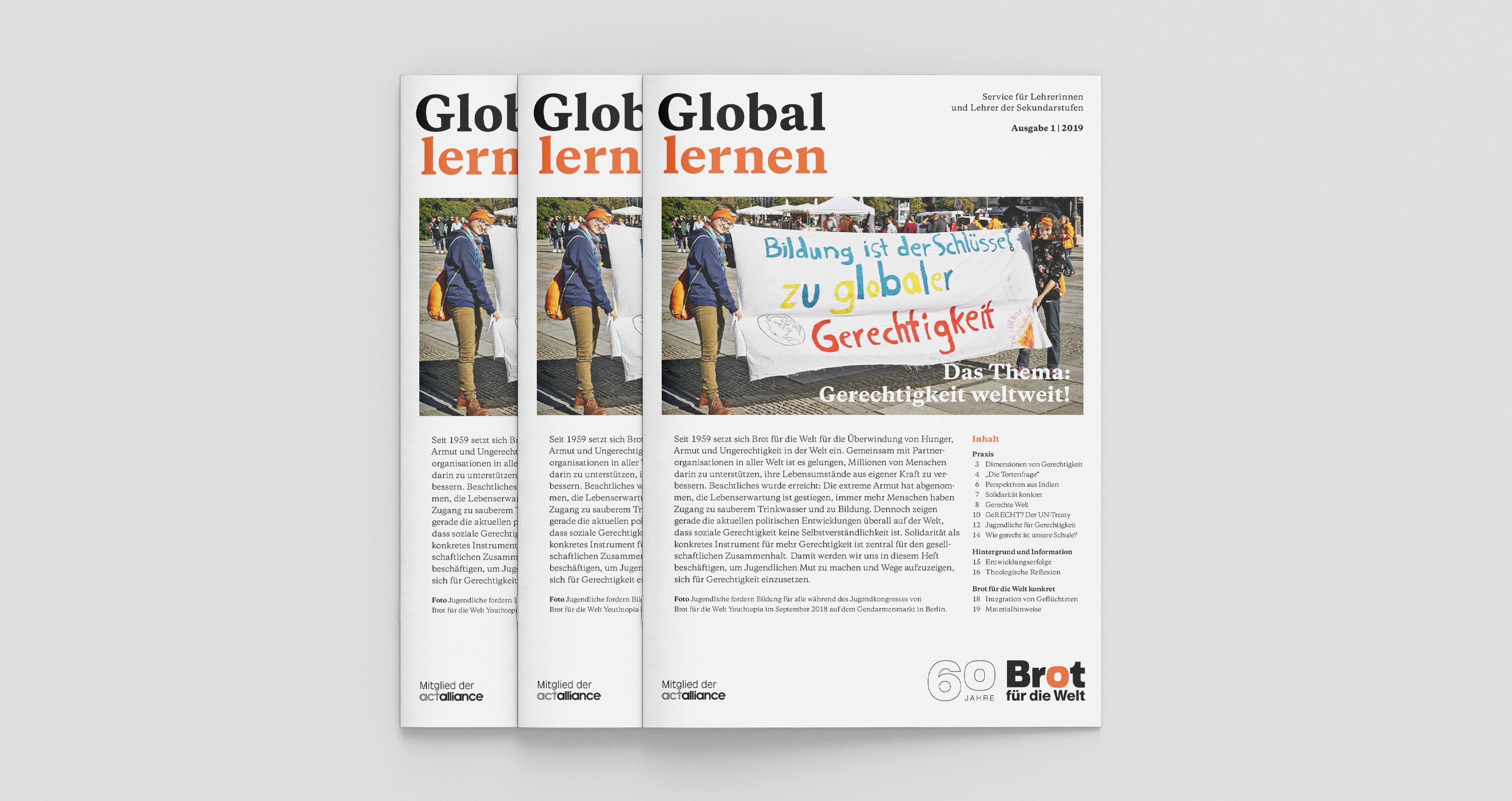 Global lernen: Gerechtigkeit weltweit!