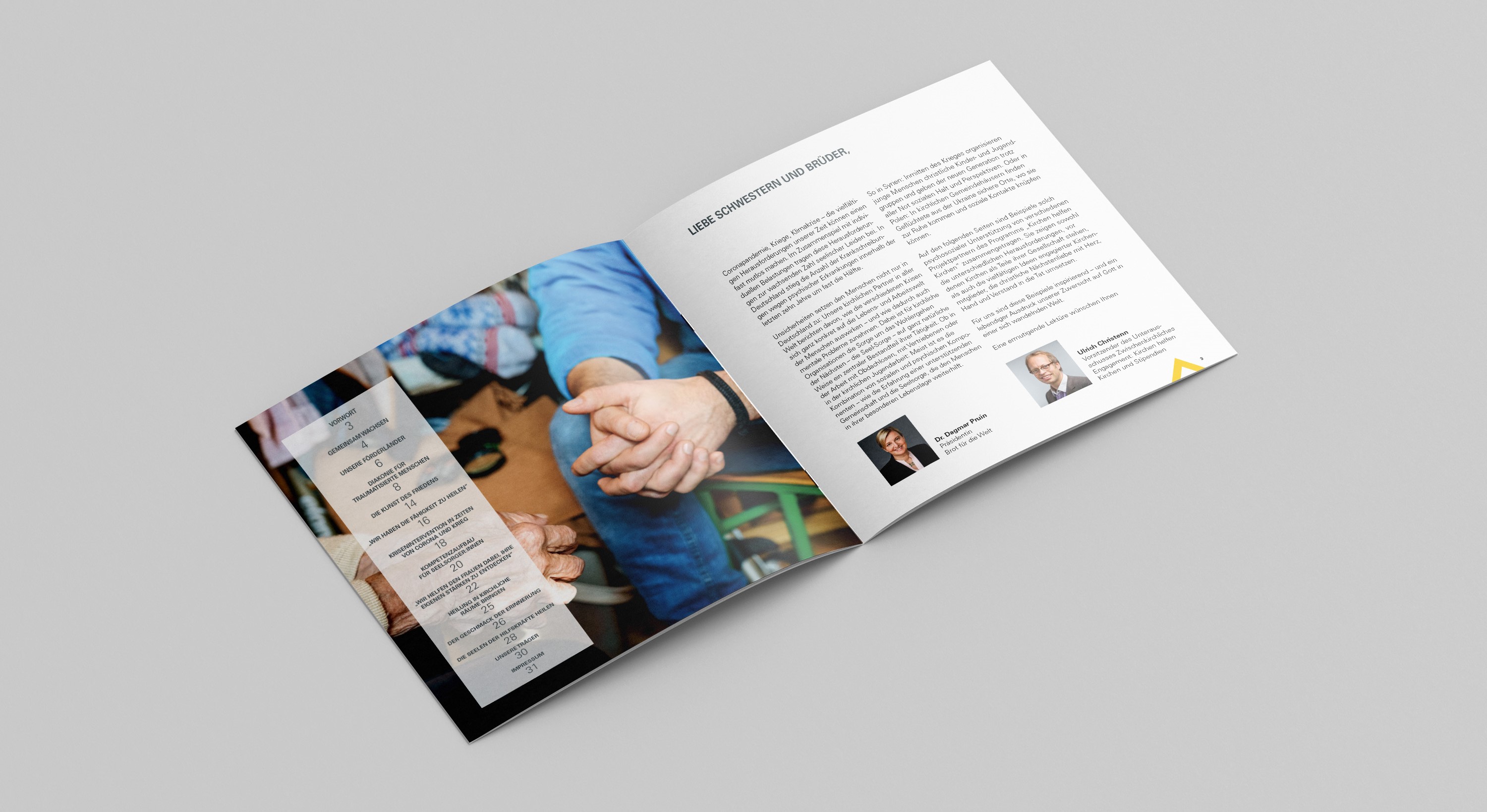 Themenheft „Psychosoziale Arbeit in Kirchen weltweit“