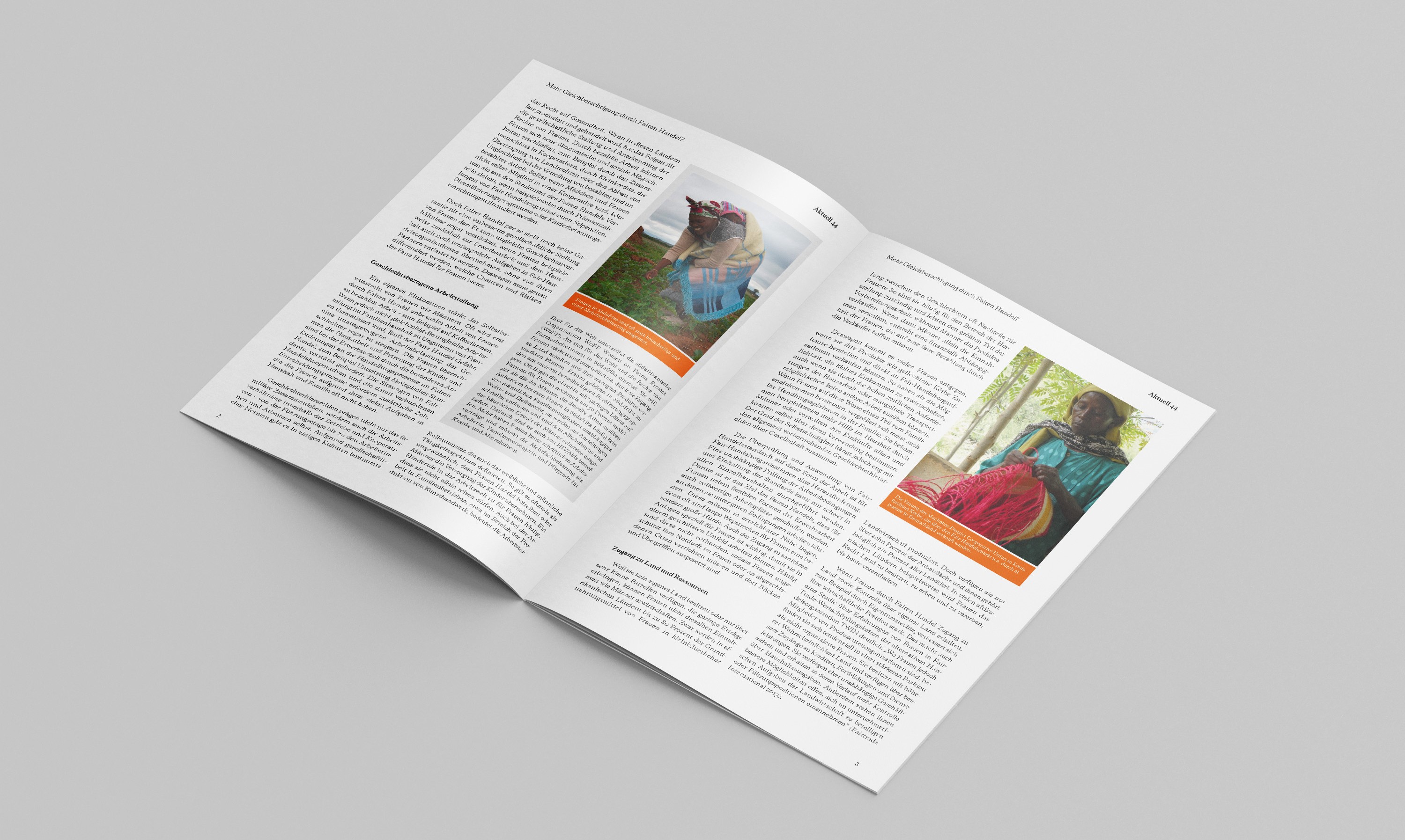 Aktuell 44: Mehr Gleichberechtigung durch Fairen Handel?