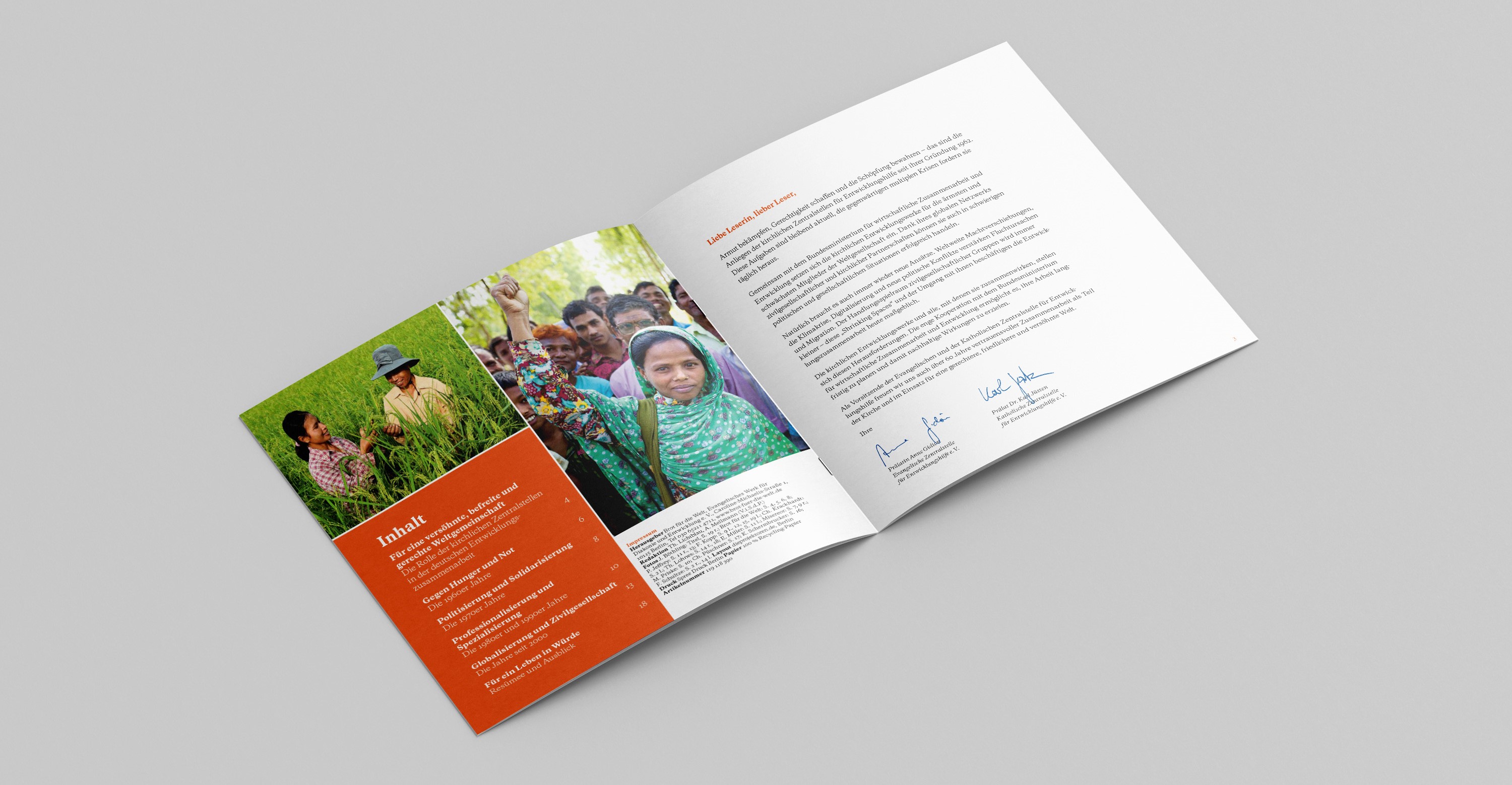 Gemeinsam gegen Armut und Hunger – 60 Jahre Kooperation von Staat und Kirchen in der Entwicklungszusammenarbeit