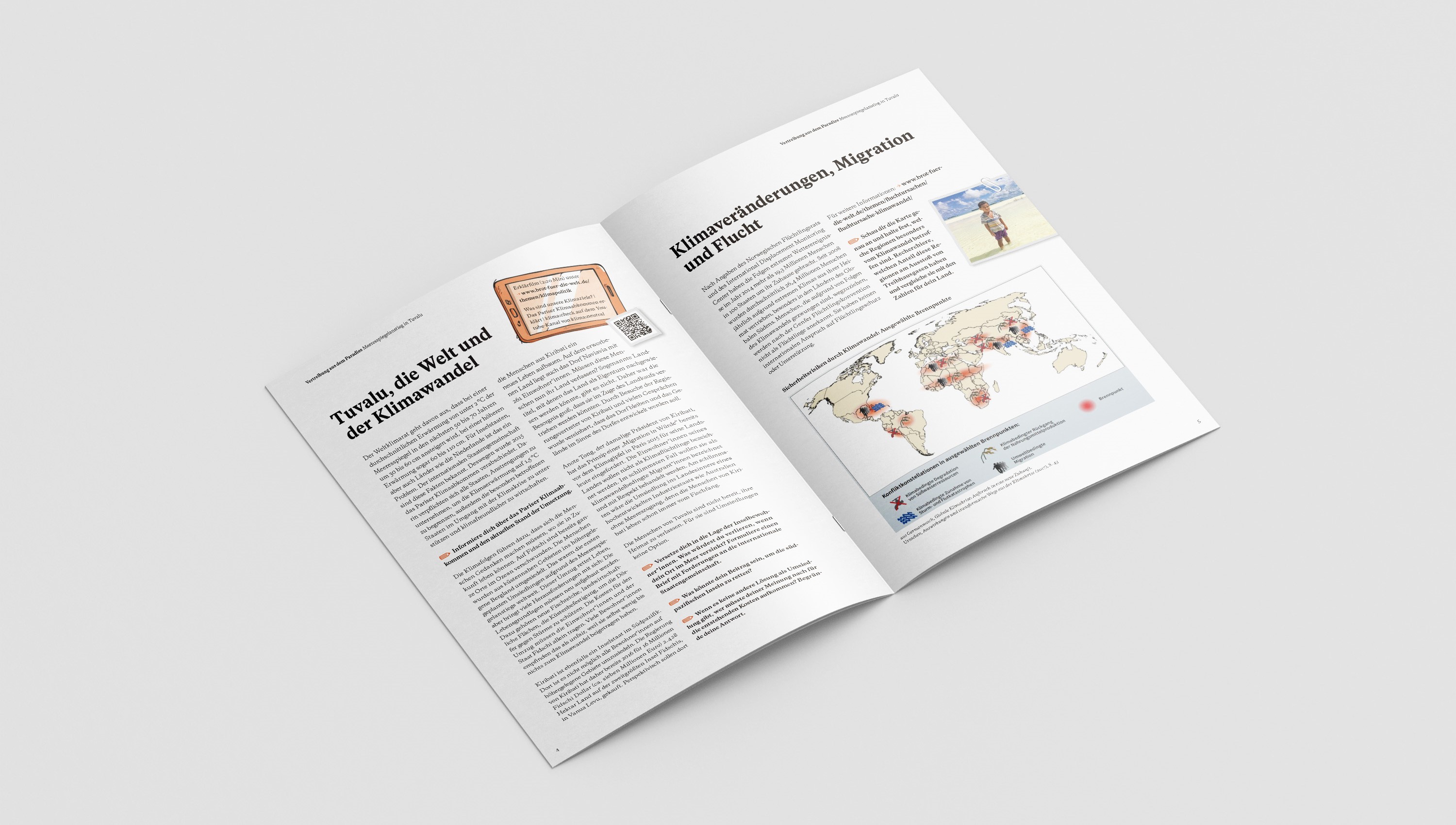 Bildungsmaterial: Tuvalu – Vertreibung aus dem Paradies