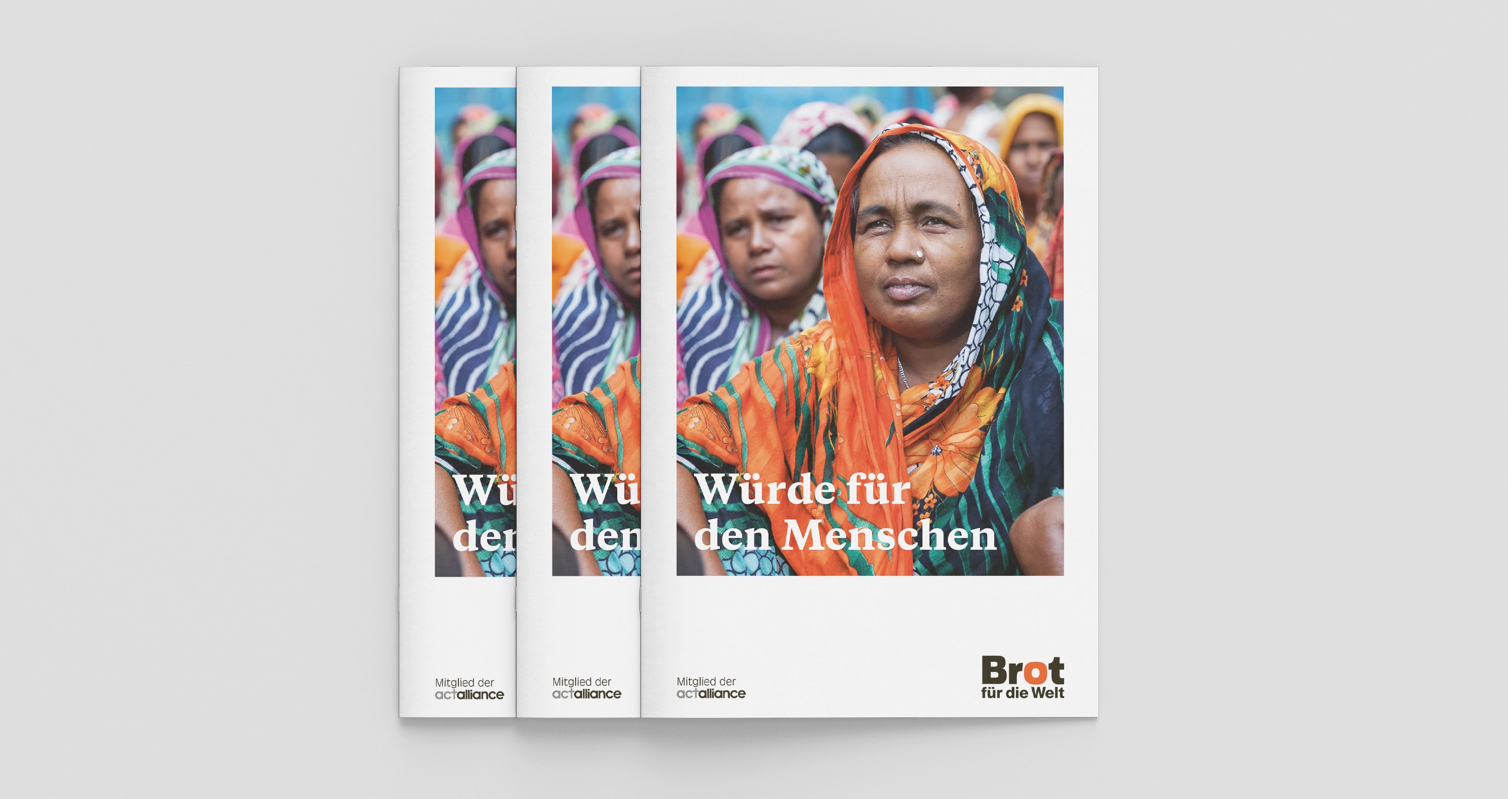 Broschüre: Würde für den Menschen