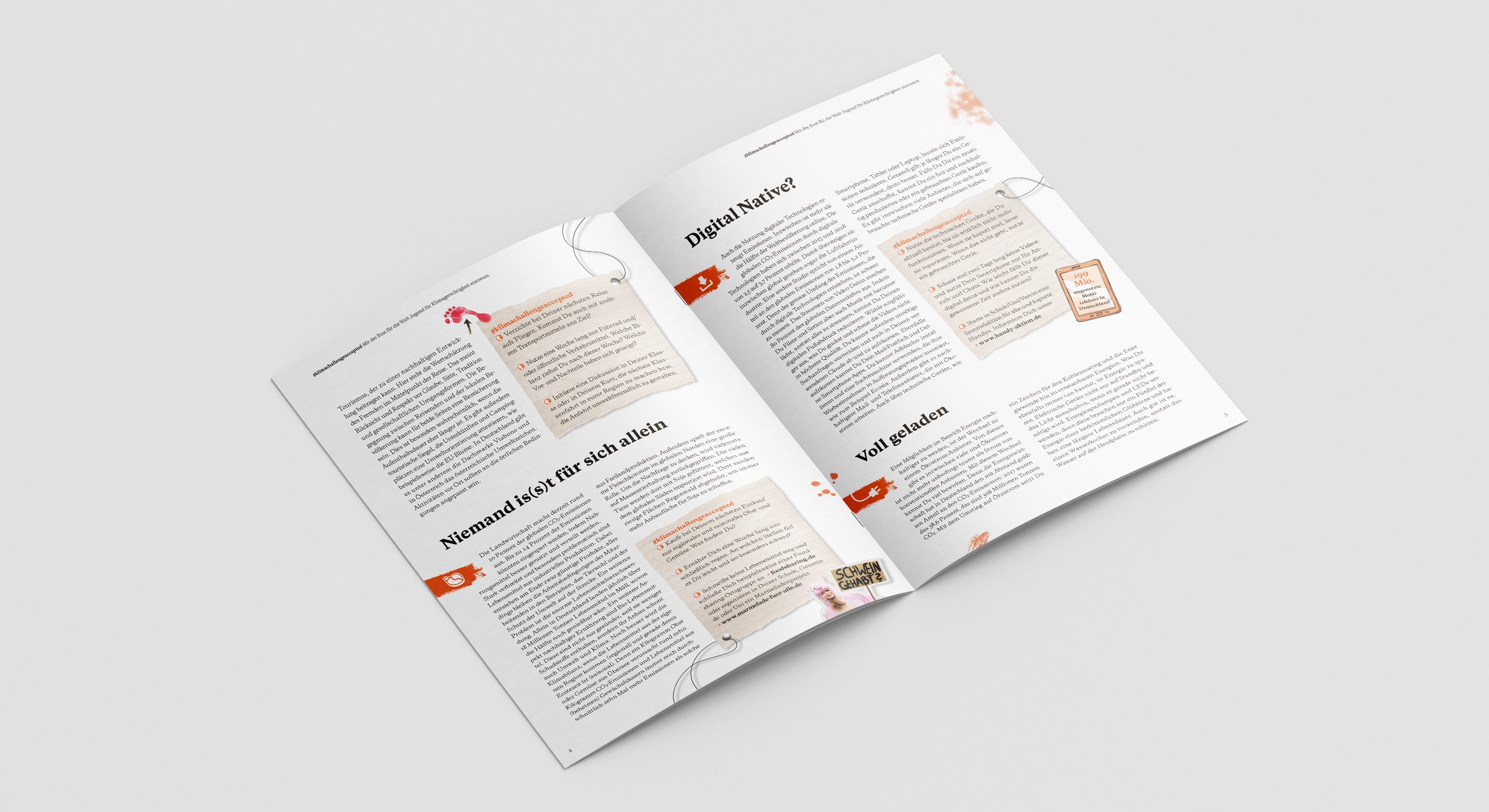 Bildungsmaterial: #klimachallengeaccepted Du und ich – zuhause aktiv