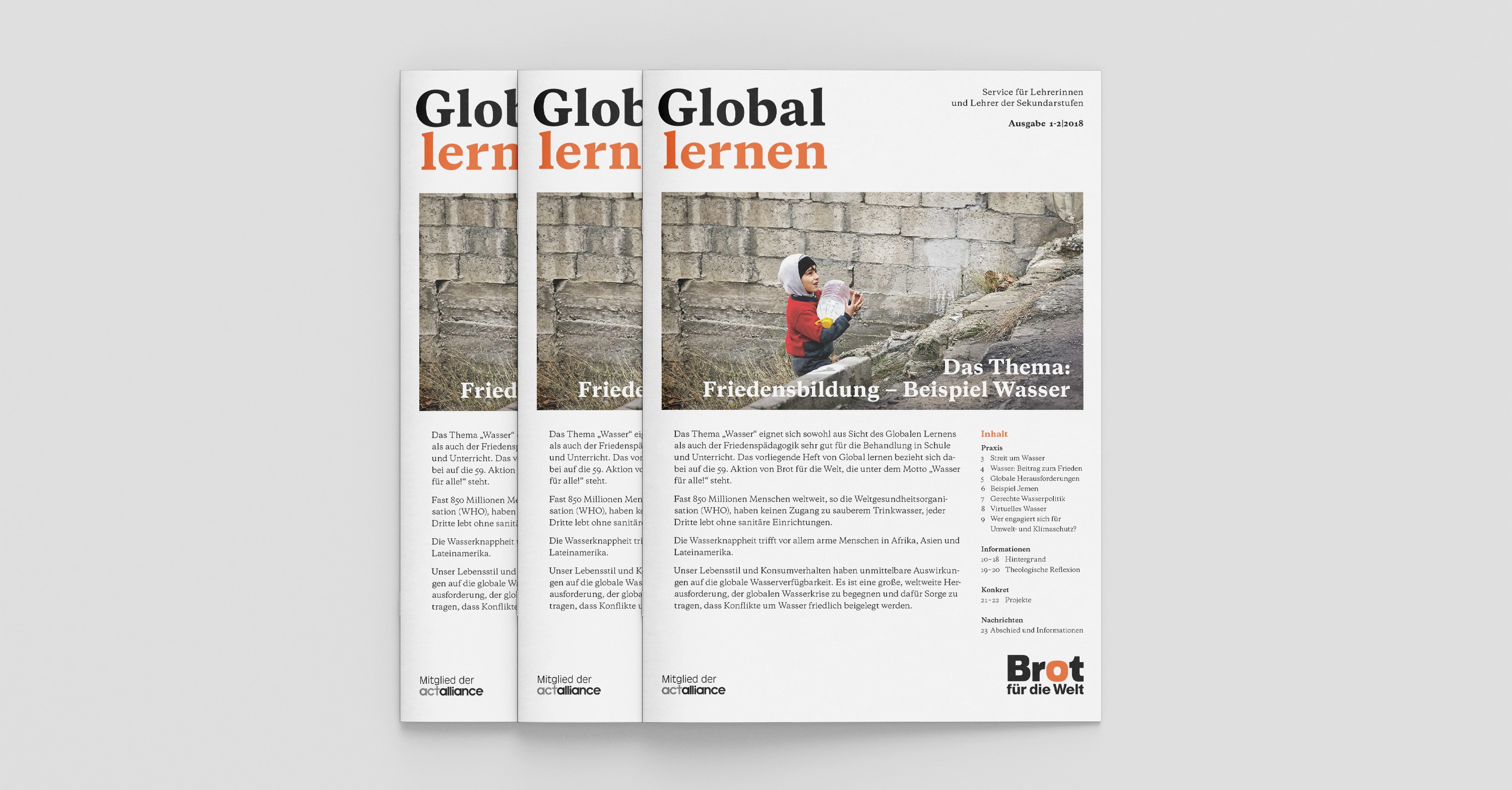 Global lernen: Friedensbildung am Beispiel Wasser