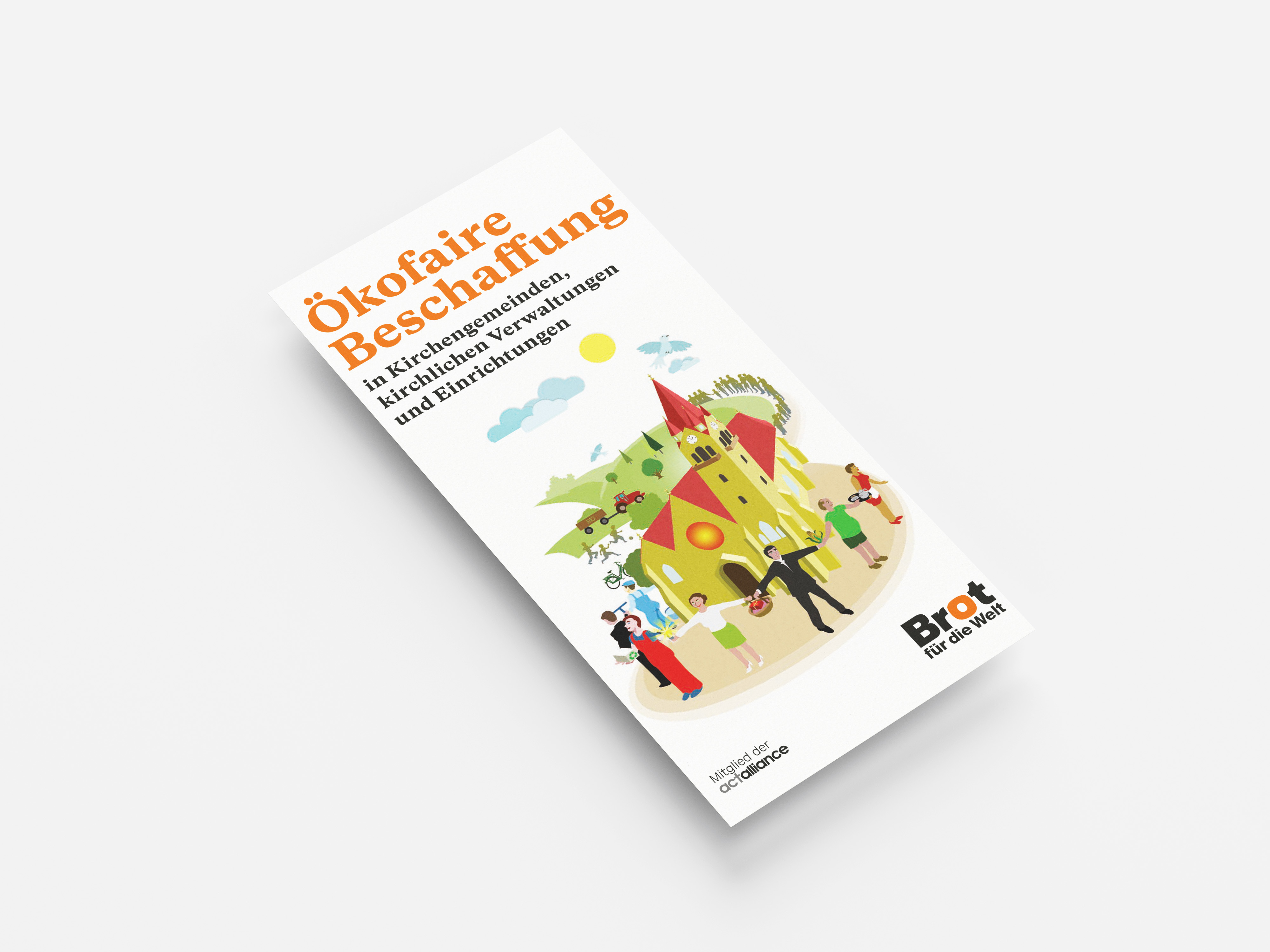 Faltblatt: Ökofaire Beschaffung