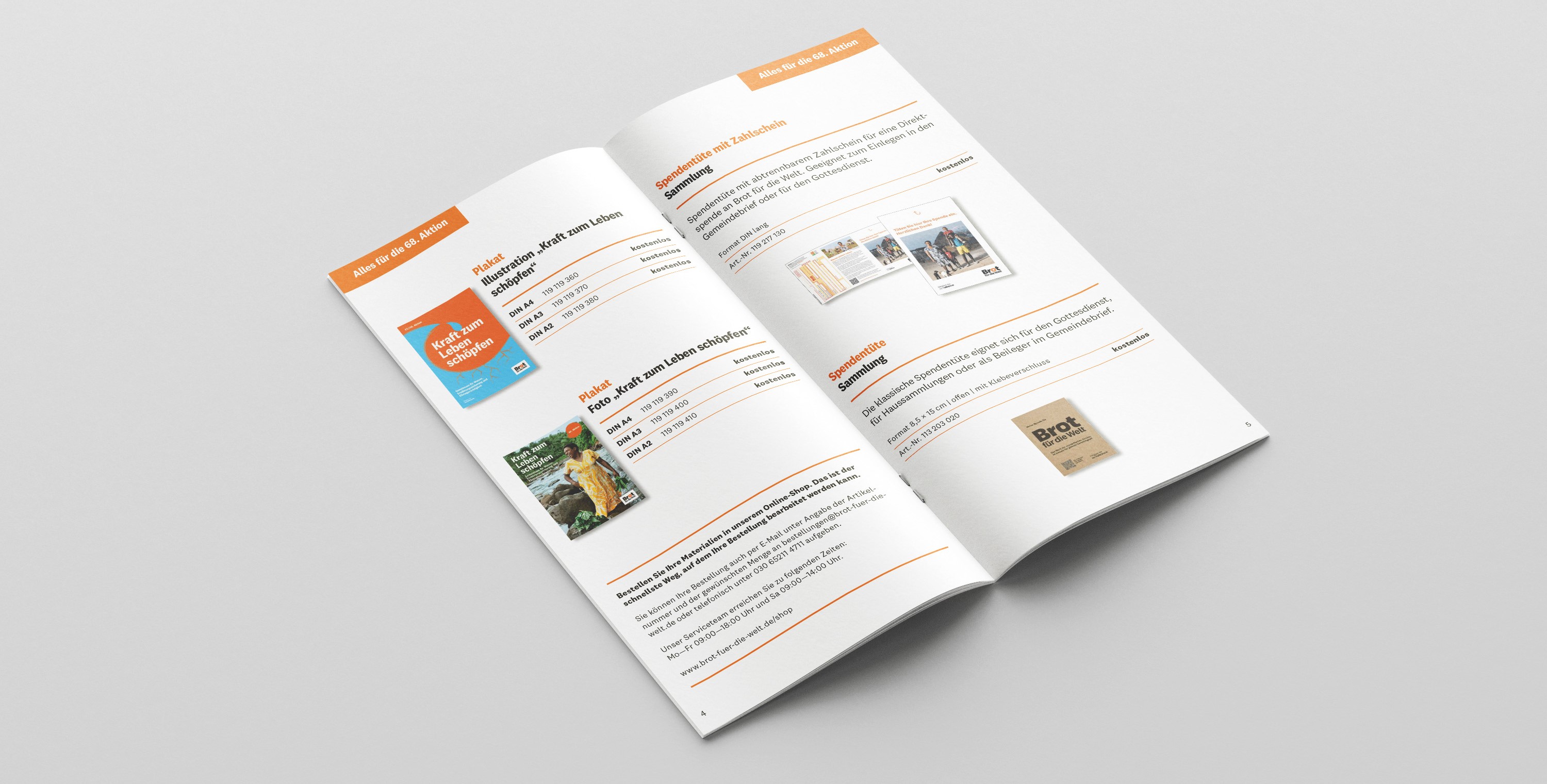 Katalog 2026-2027 zur 68. Aktion „Kraft zum Leben schöpfen“