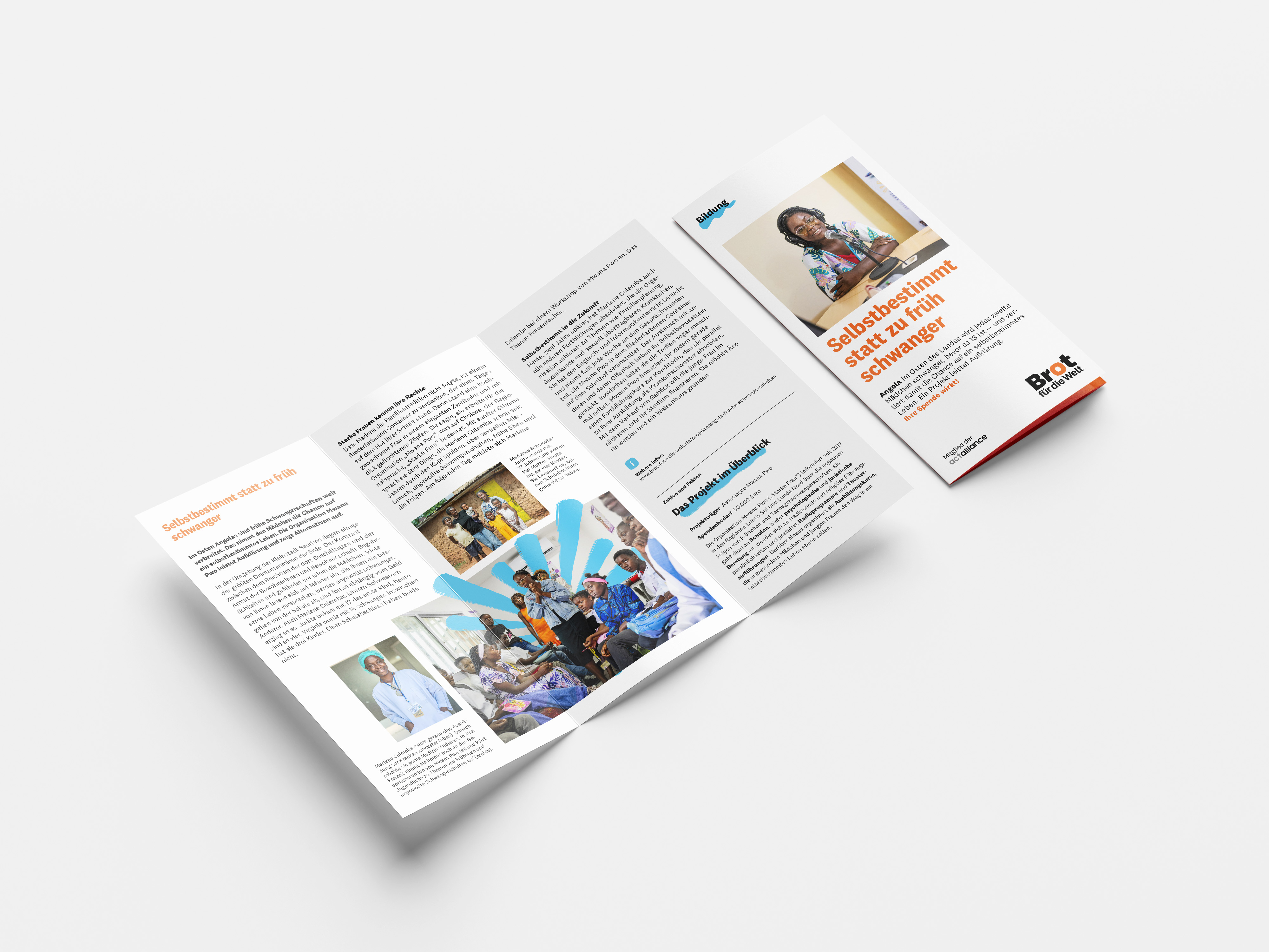 Angola: Selbstbestimmt statt zu früh schwanger