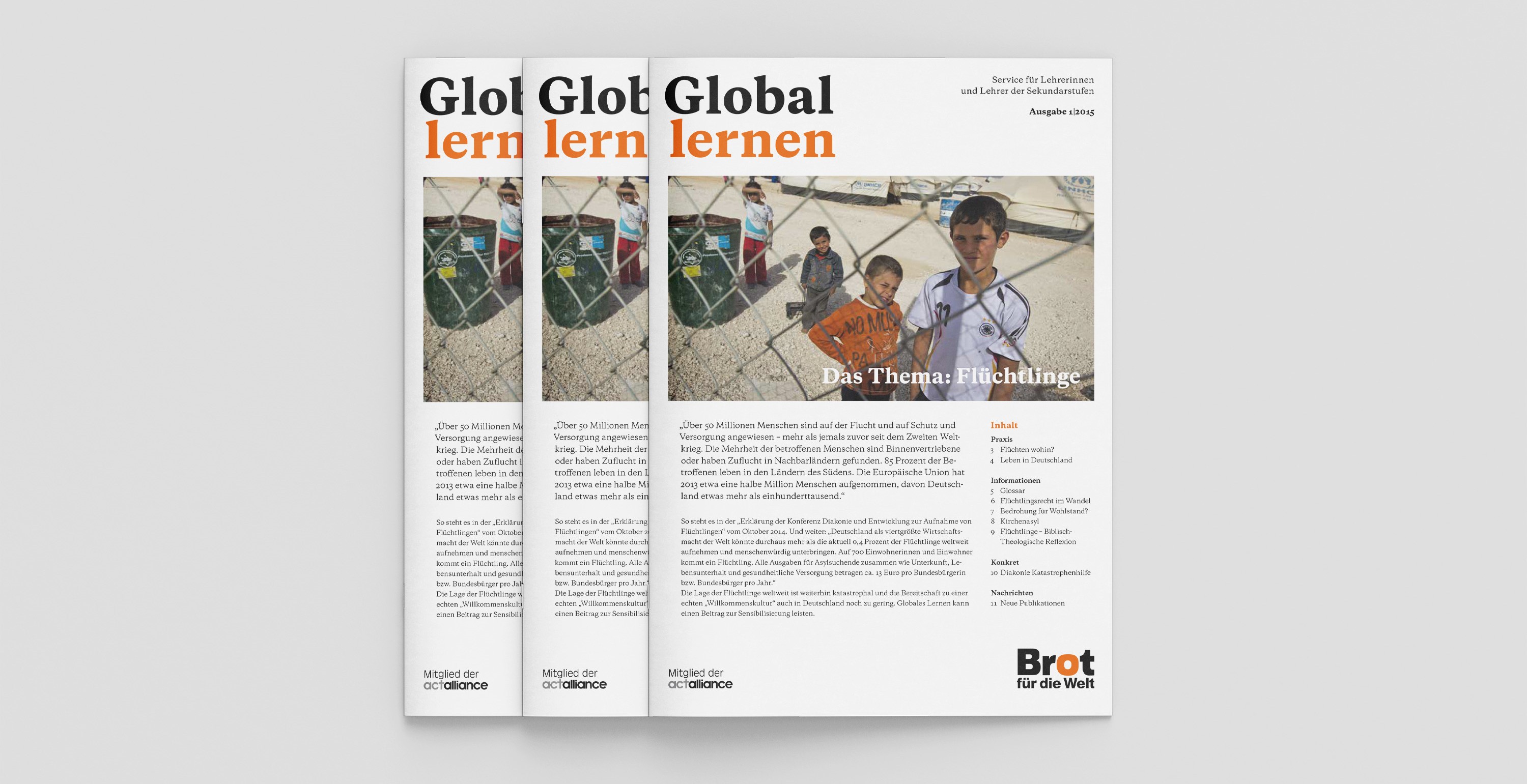 Global lernen: Flüchtlinge