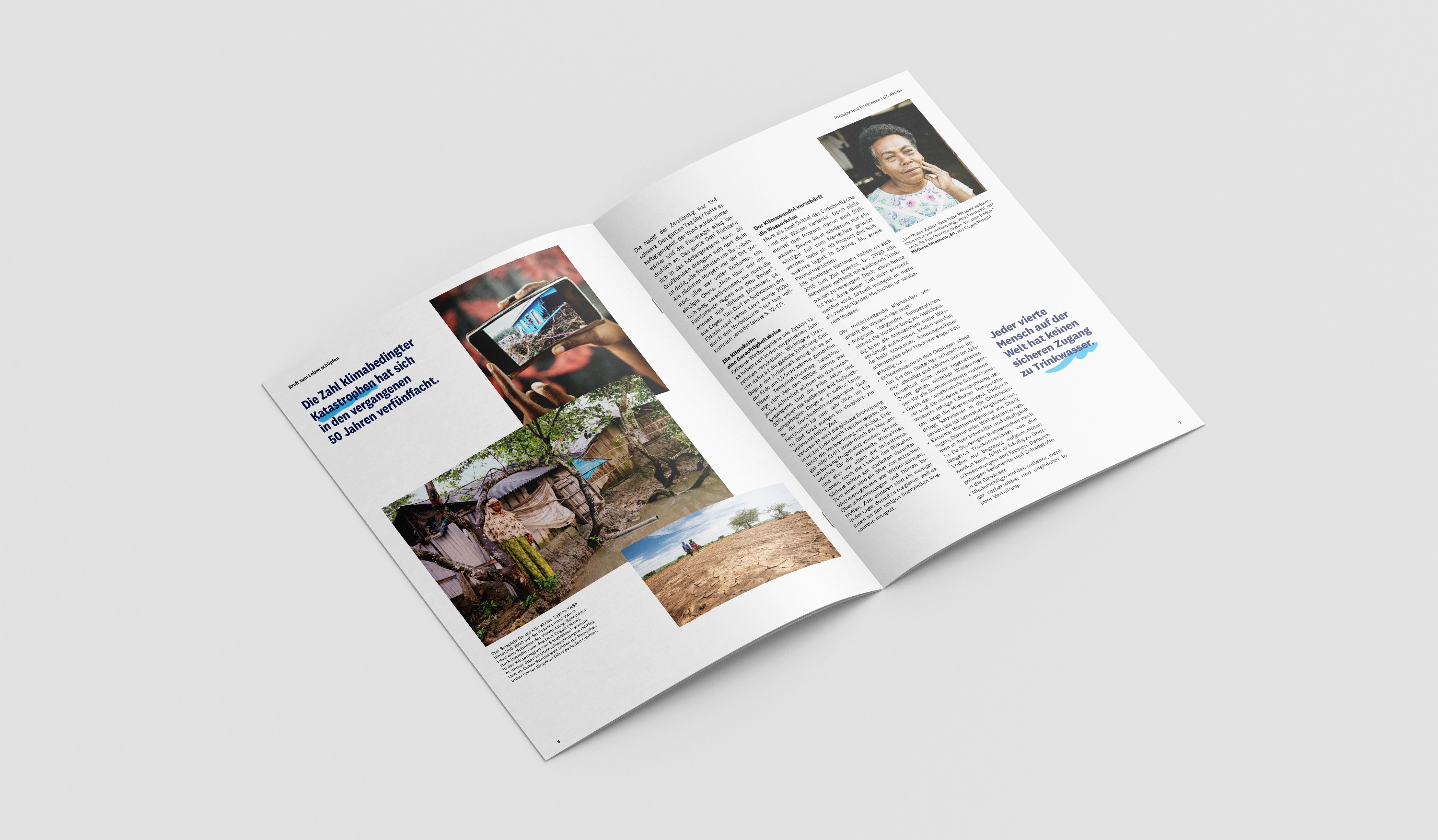 Heft Projekte und Positionen „Kraft zum Leben schöpfen“ zur 67. Aktion (DIN A4)