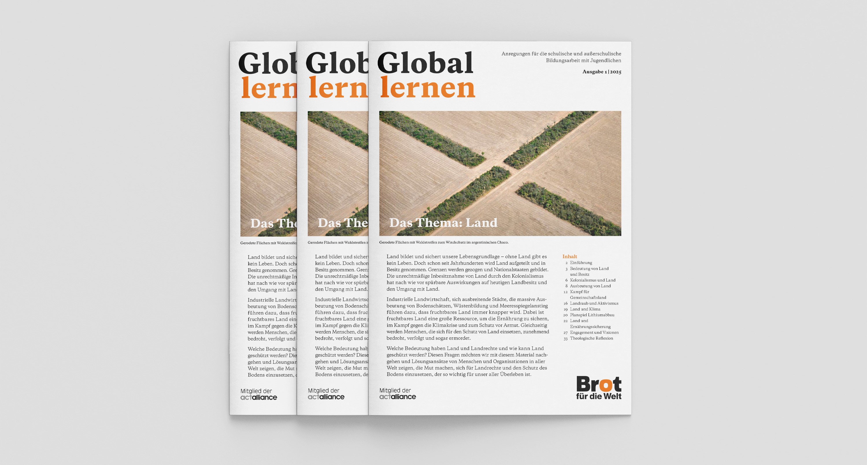 Global lernen Land