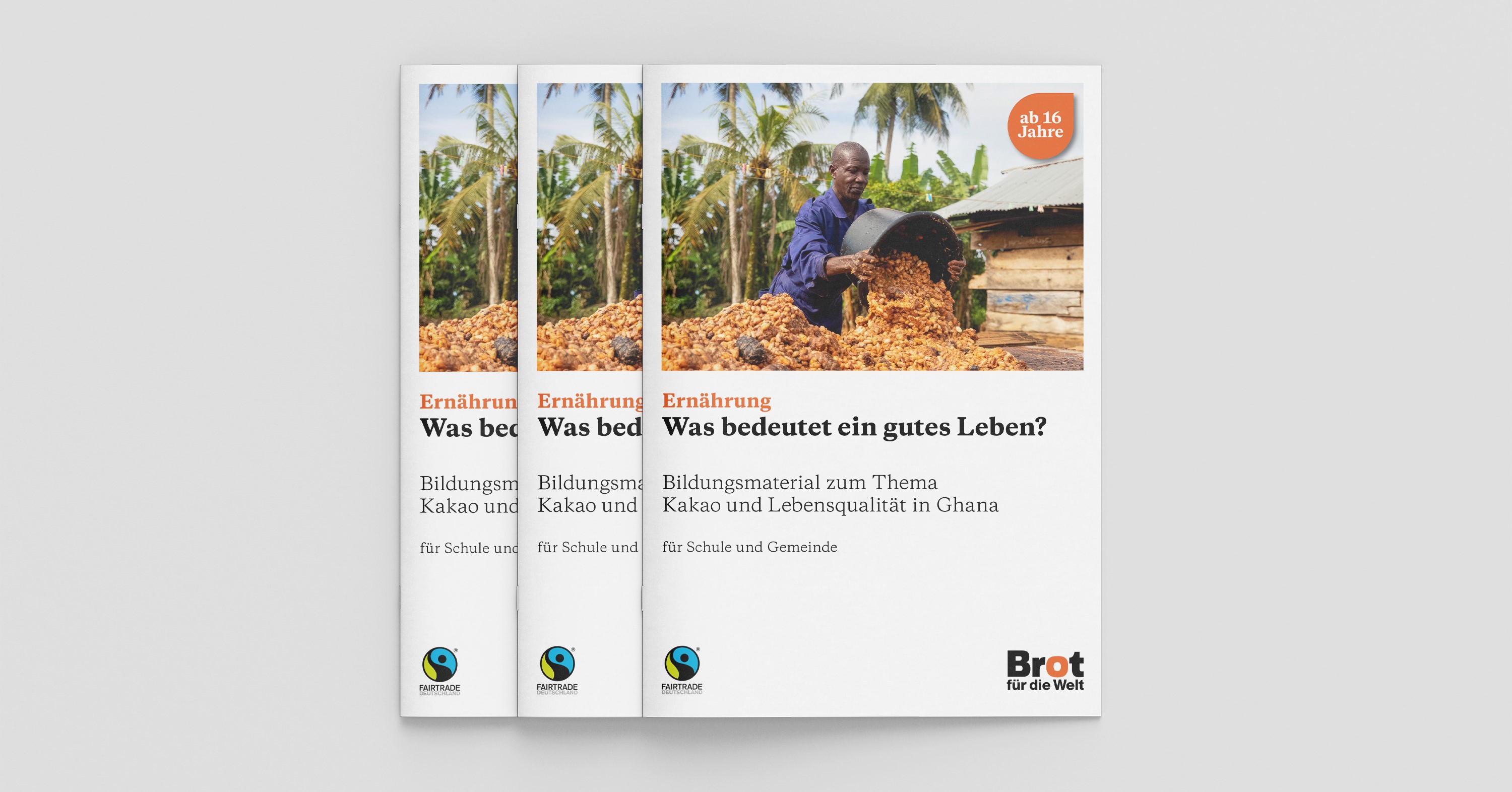 Bildungsmaterial Ghana zur Weltkarte Ernährung