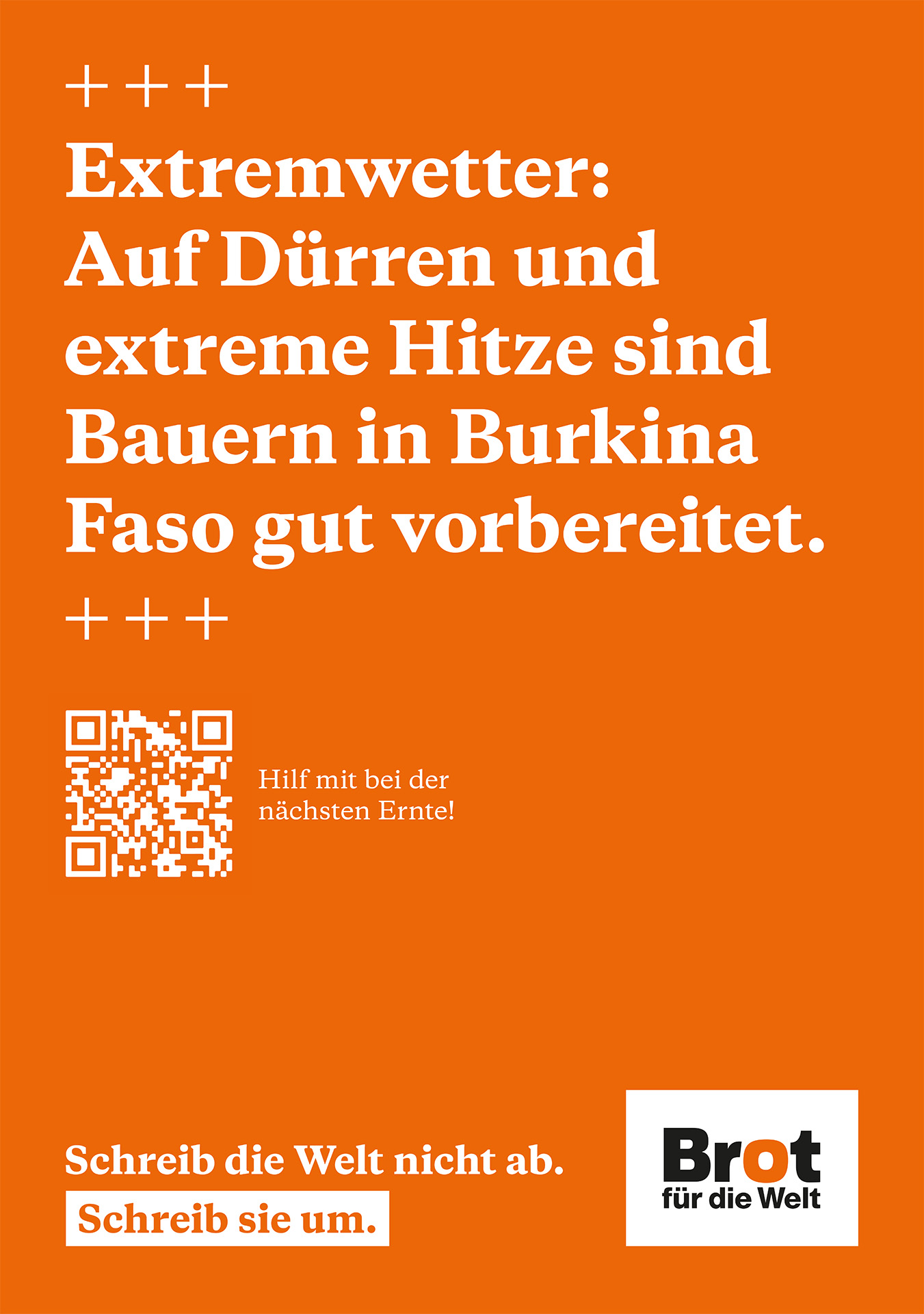 Plakat Gute Nachrichten Saatgut