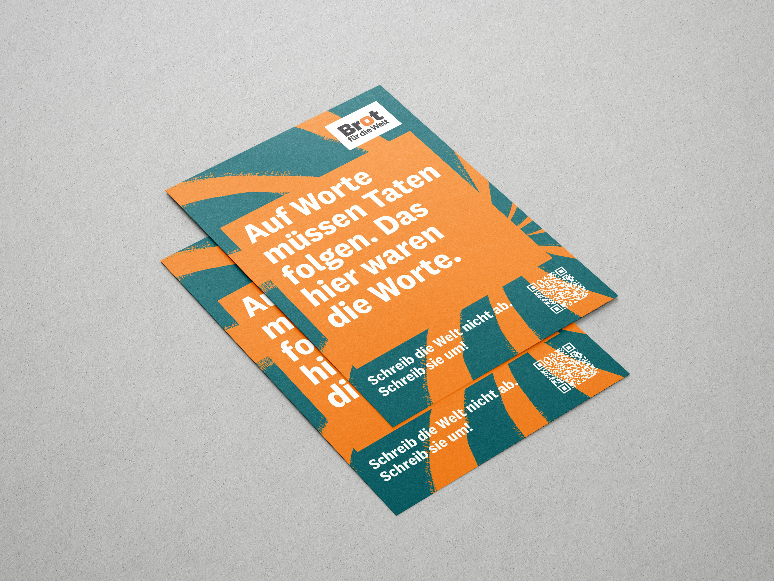 50er Pack Postkarte Taten