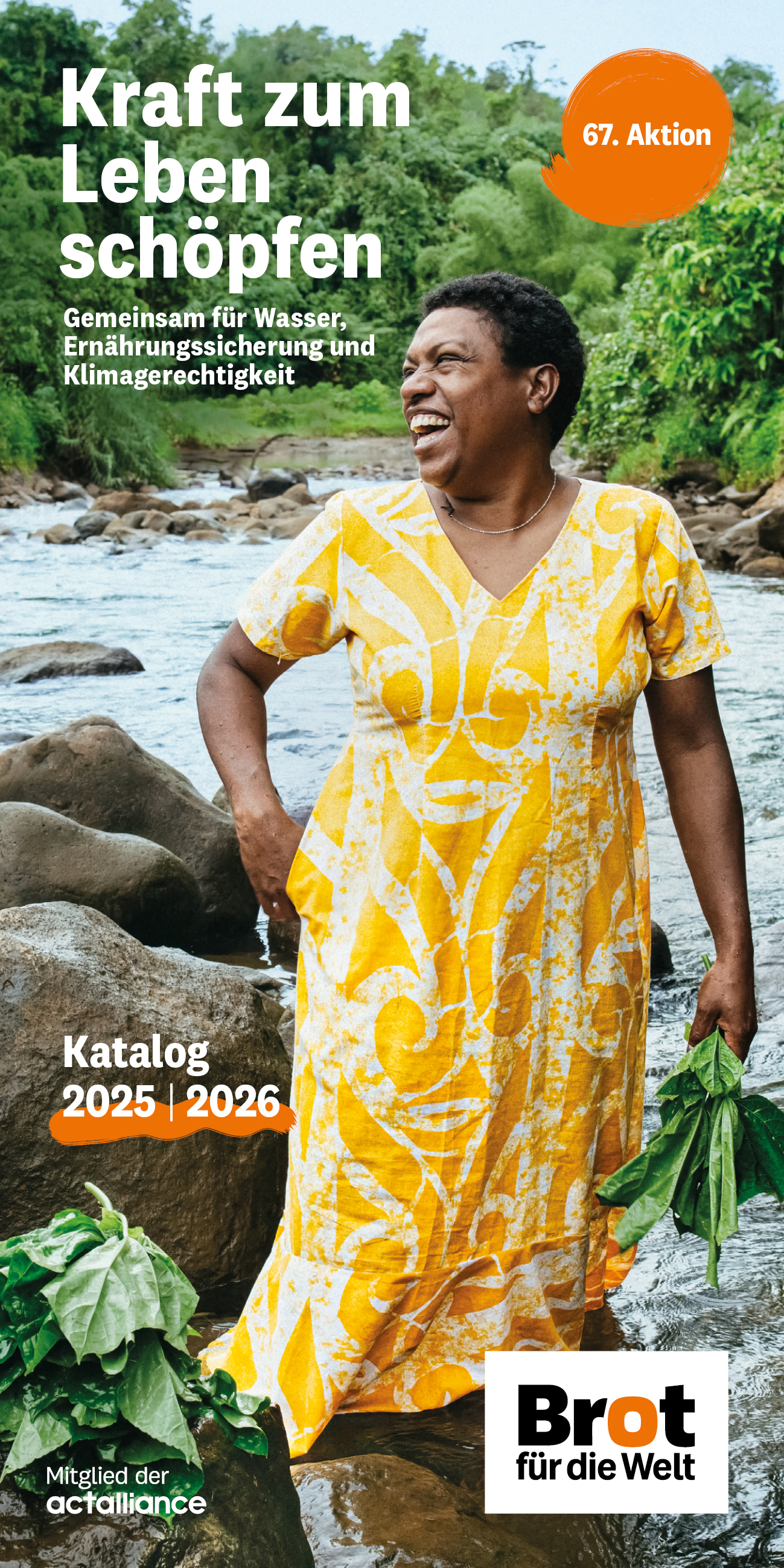 Katalog 2025-2026 zur 67. Aktion „Kraft zum Wandel schöpfen“