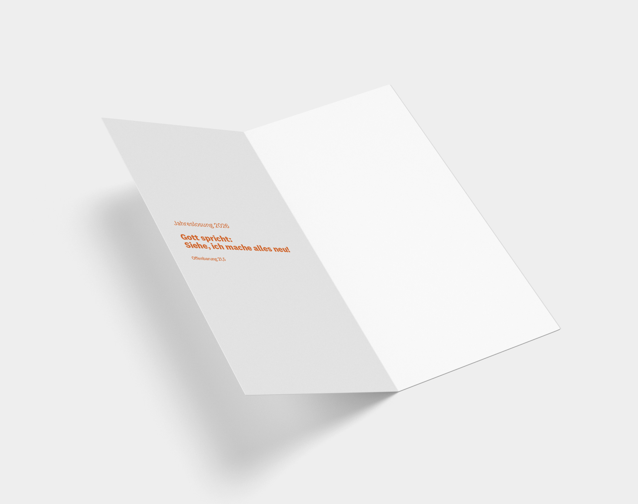 Klappkarte Jahreslosung 2026