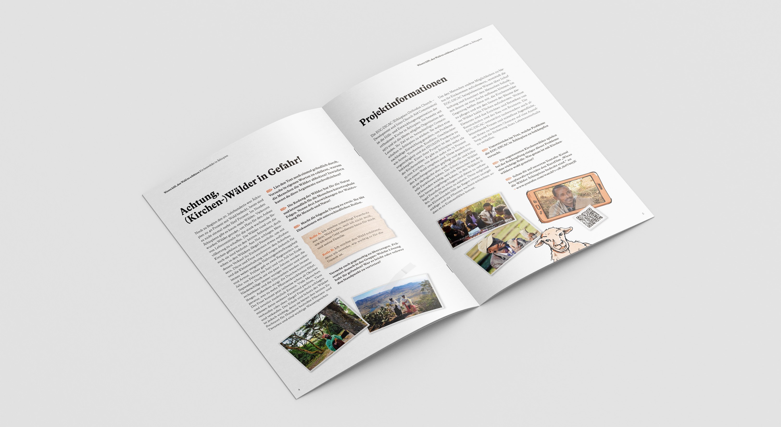 Bildungsmaterial: Äthiopien – Wissen hilft, den Wald zu schützen