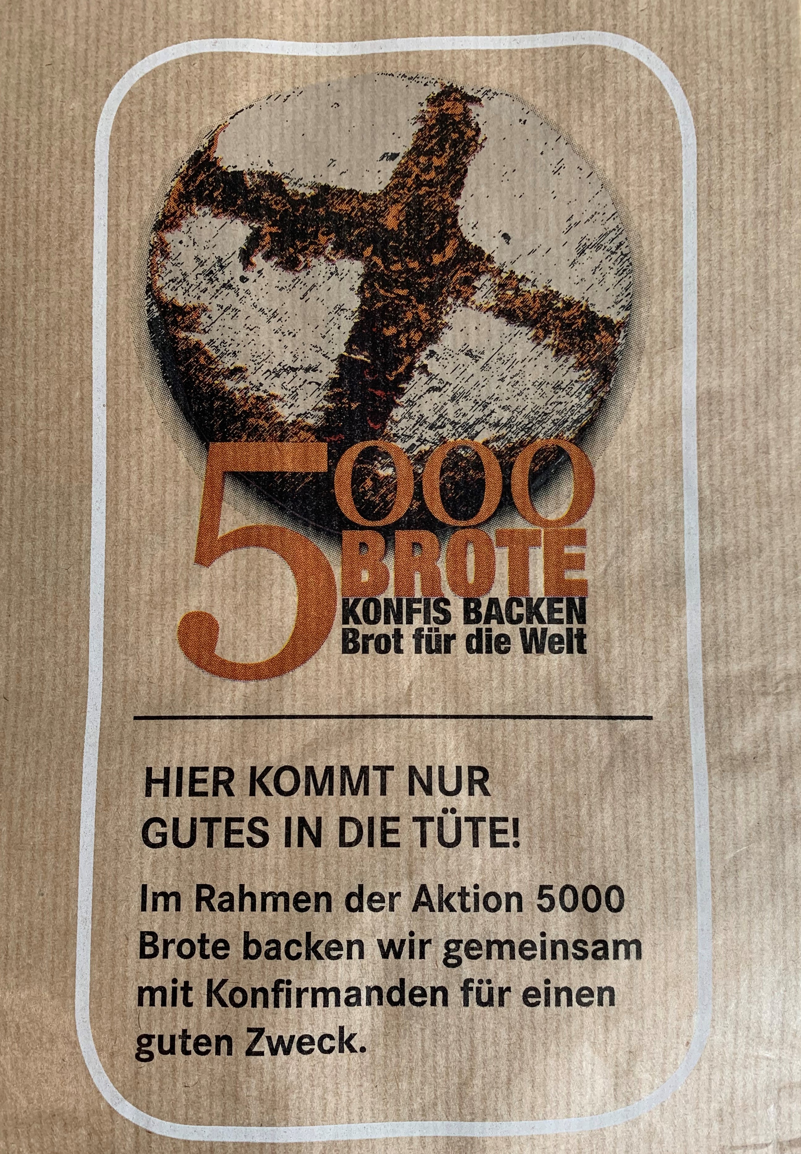 Faltenbeutel 5000 Brote