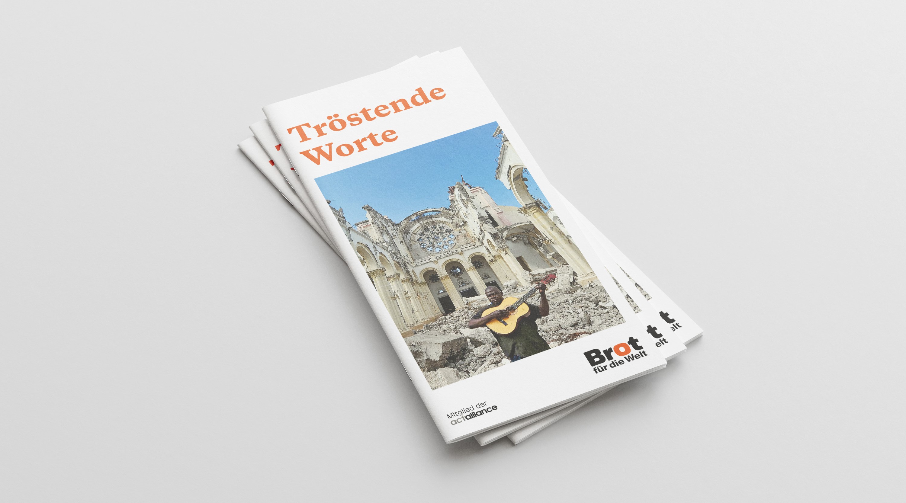 Broschüre: Tröstende Worte