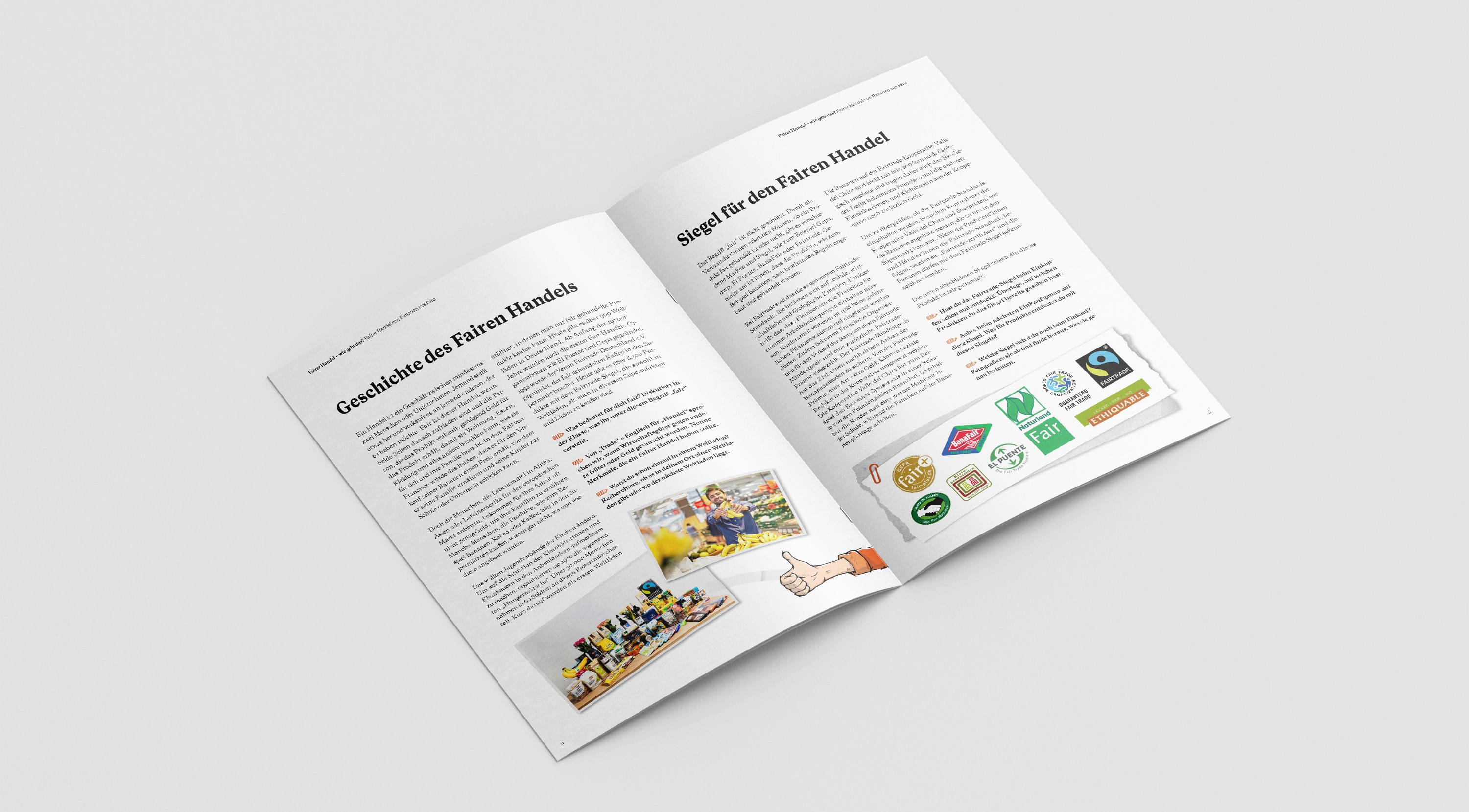 Bildungsmaterial Peru zur Weltkarte Ernährung