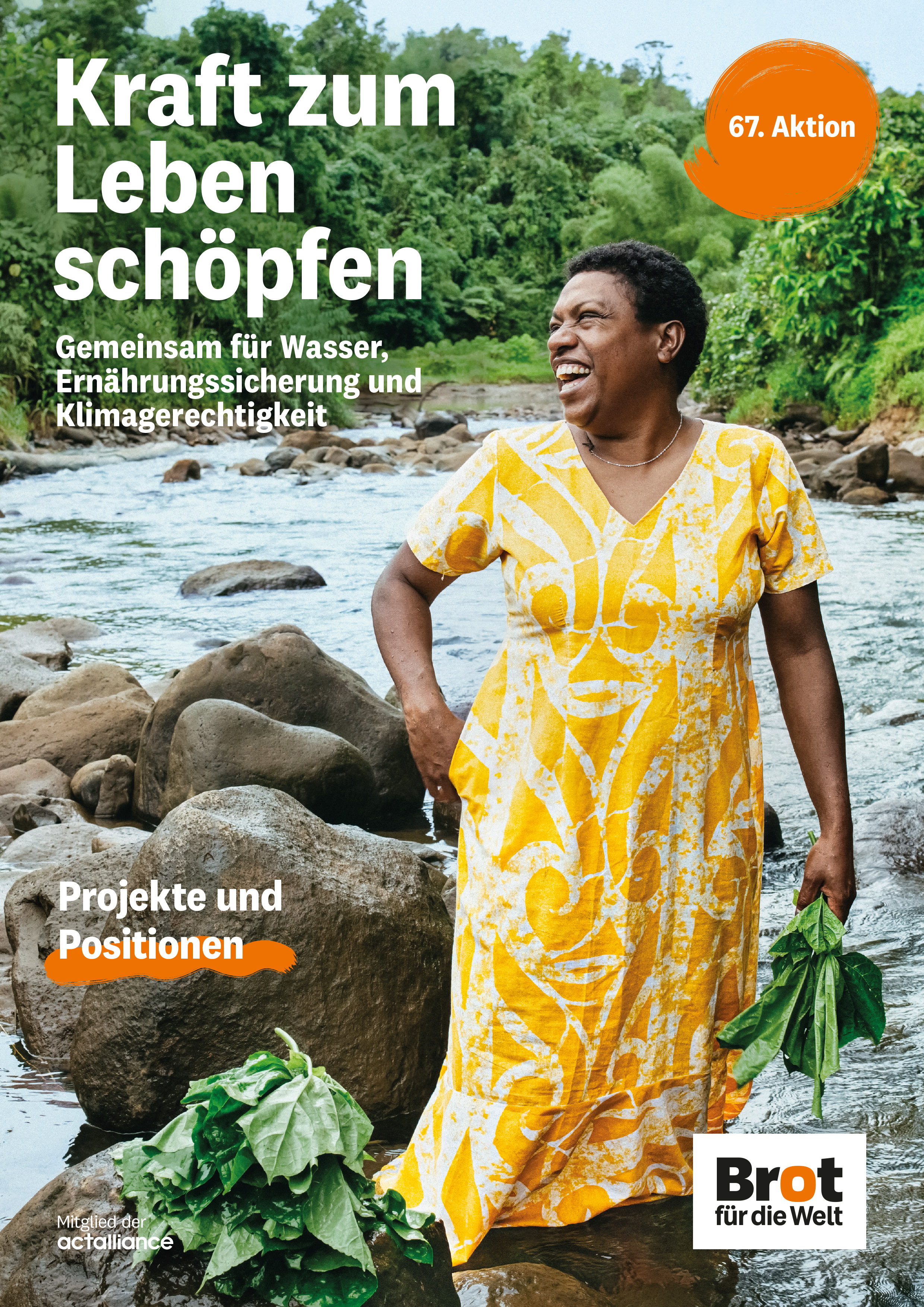 Heft Projekte und Positionen „Kraft zum Leben schöpfen“ zur 67. Aktion (DIN A4)