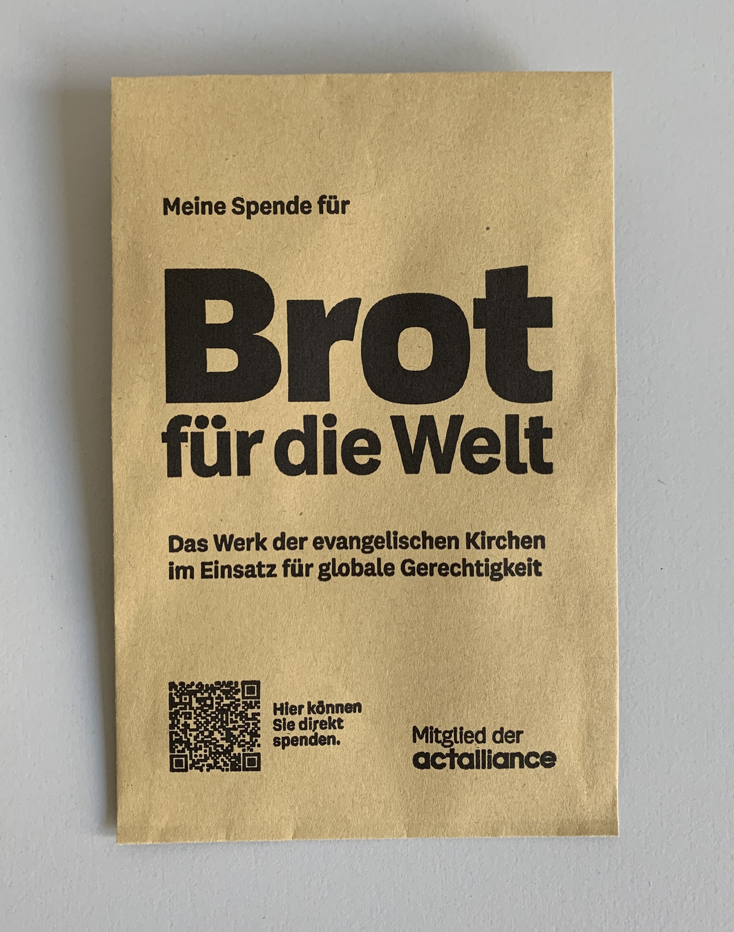 Spendentüte