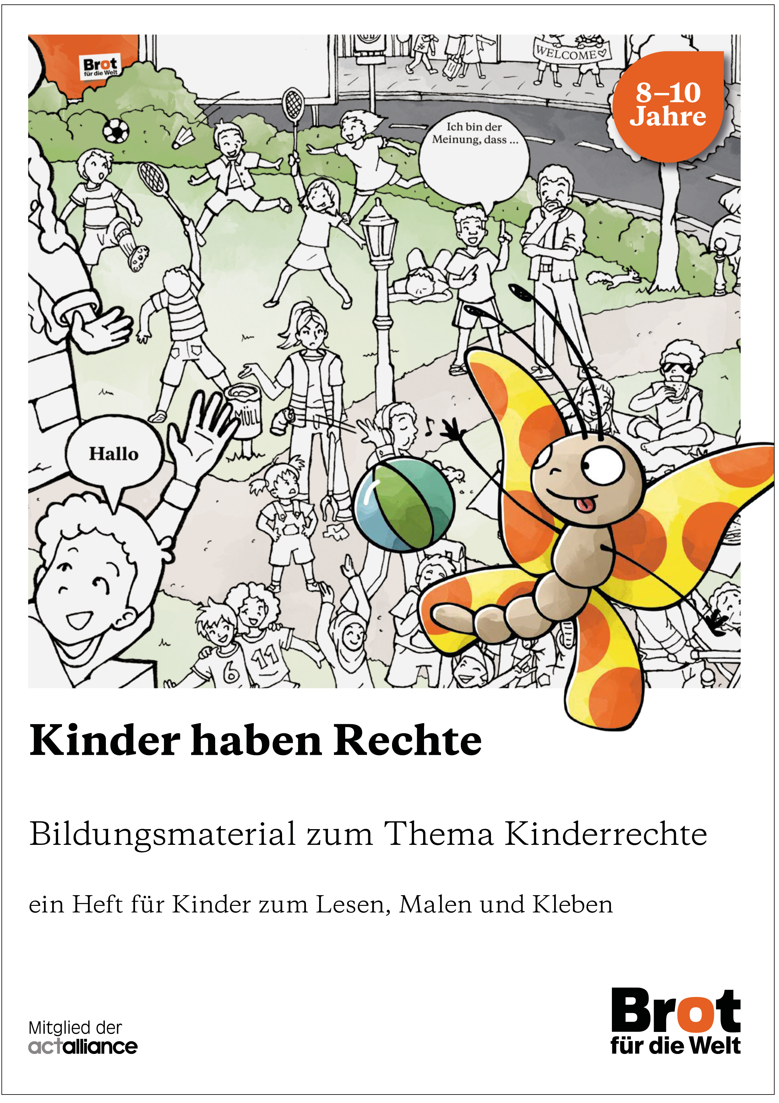 Bildungsmaterial Kinder haben Rechte